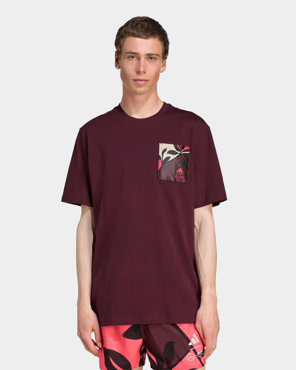 Mens Miami Pocket T-shirt Red