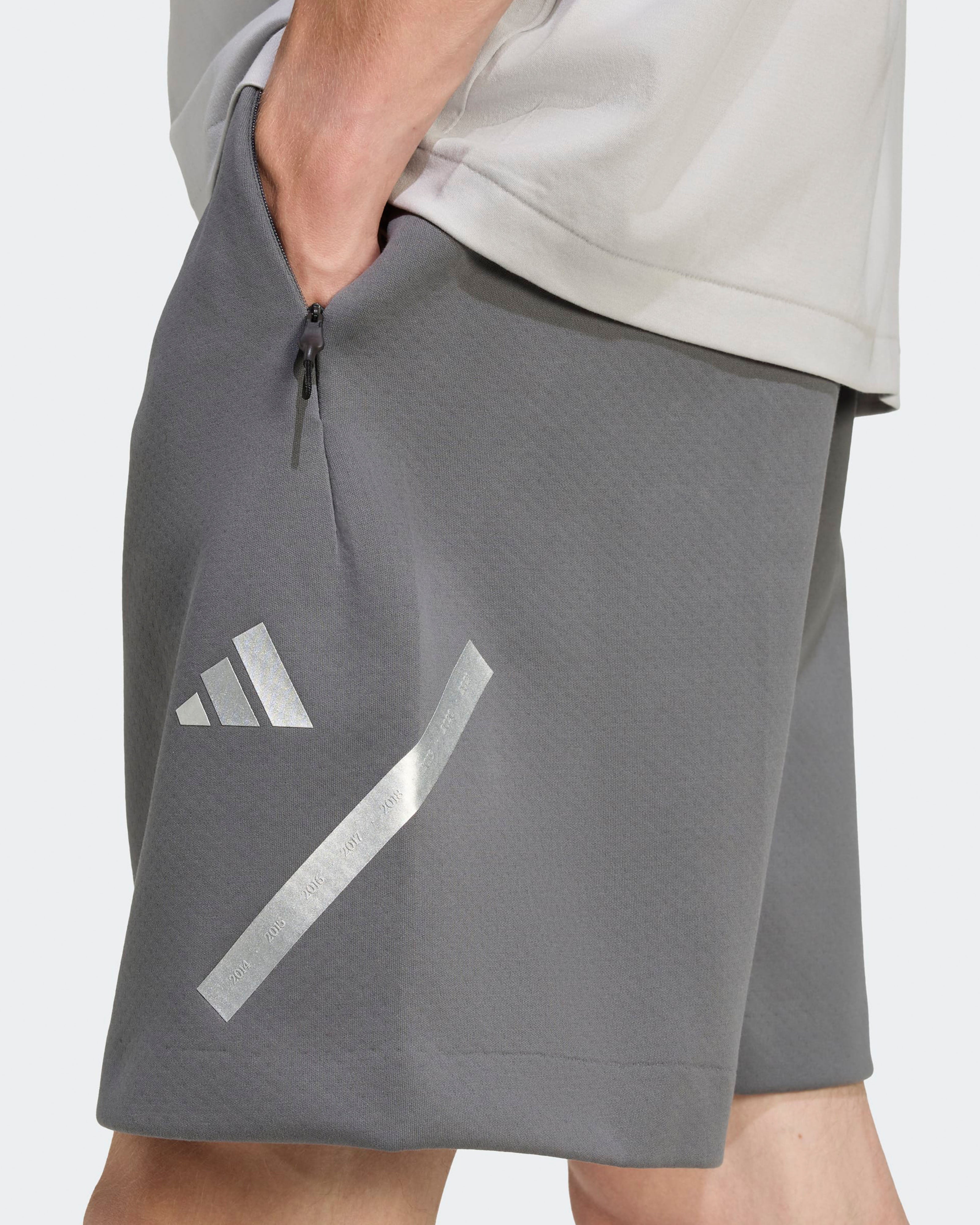 Mens Silver Arrows Shorts Grey