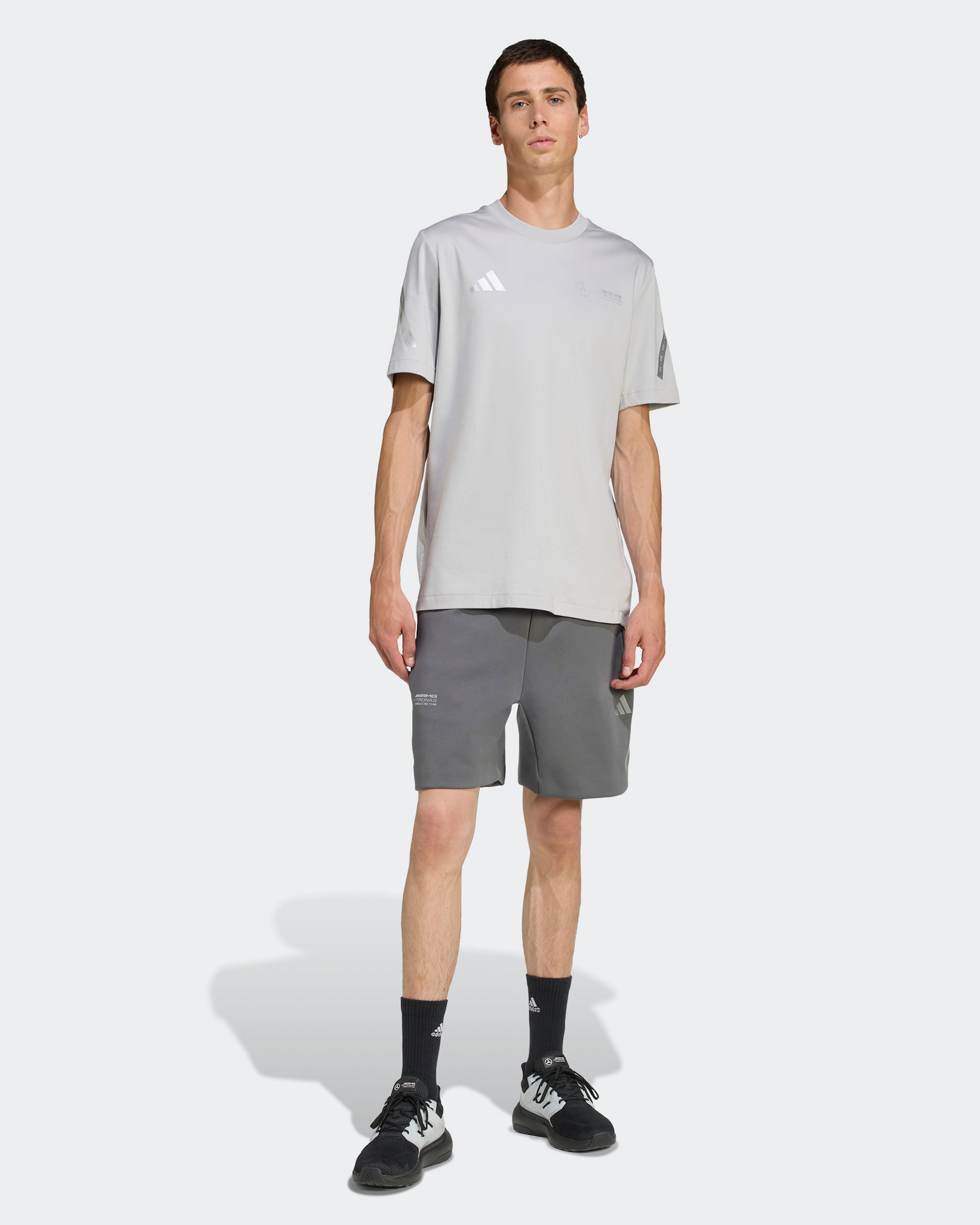 Mens Silver Arrows T-shirt Grey