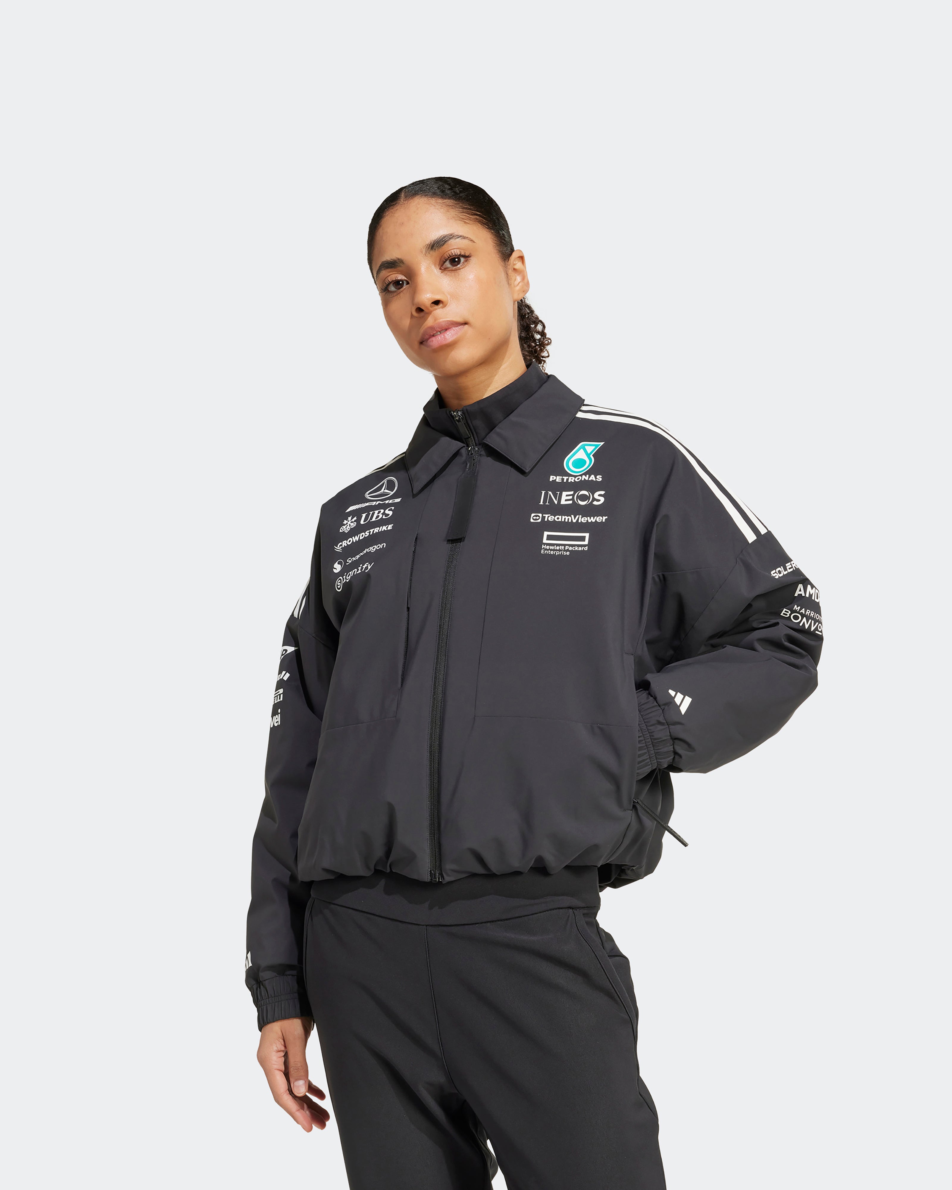 Womens 2025 Team Jacket Black