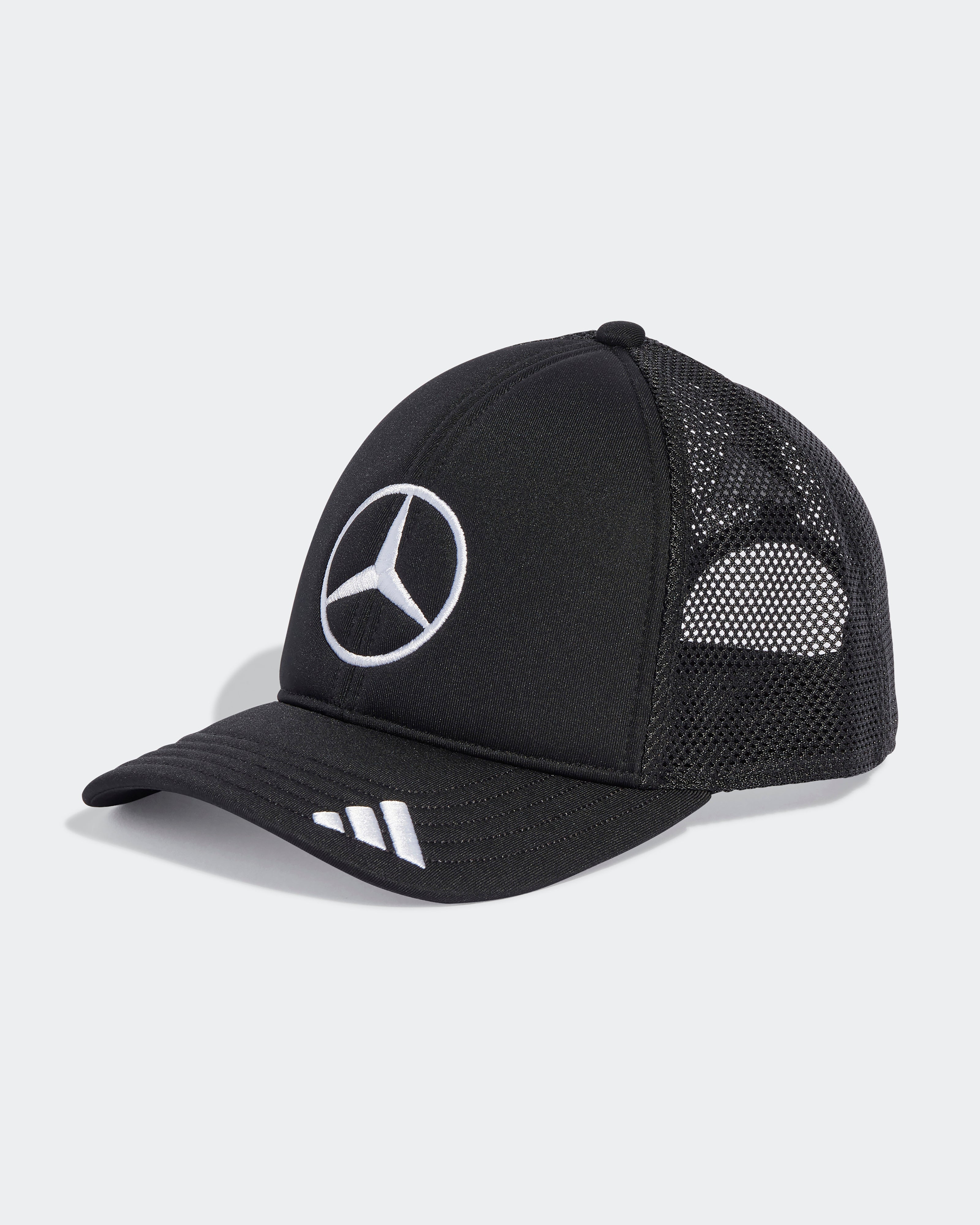 2025 Team Snapback Star Trucker Cap Black