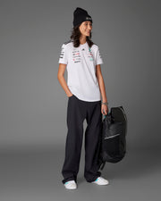 Womens 2025 Team Driver Tee White