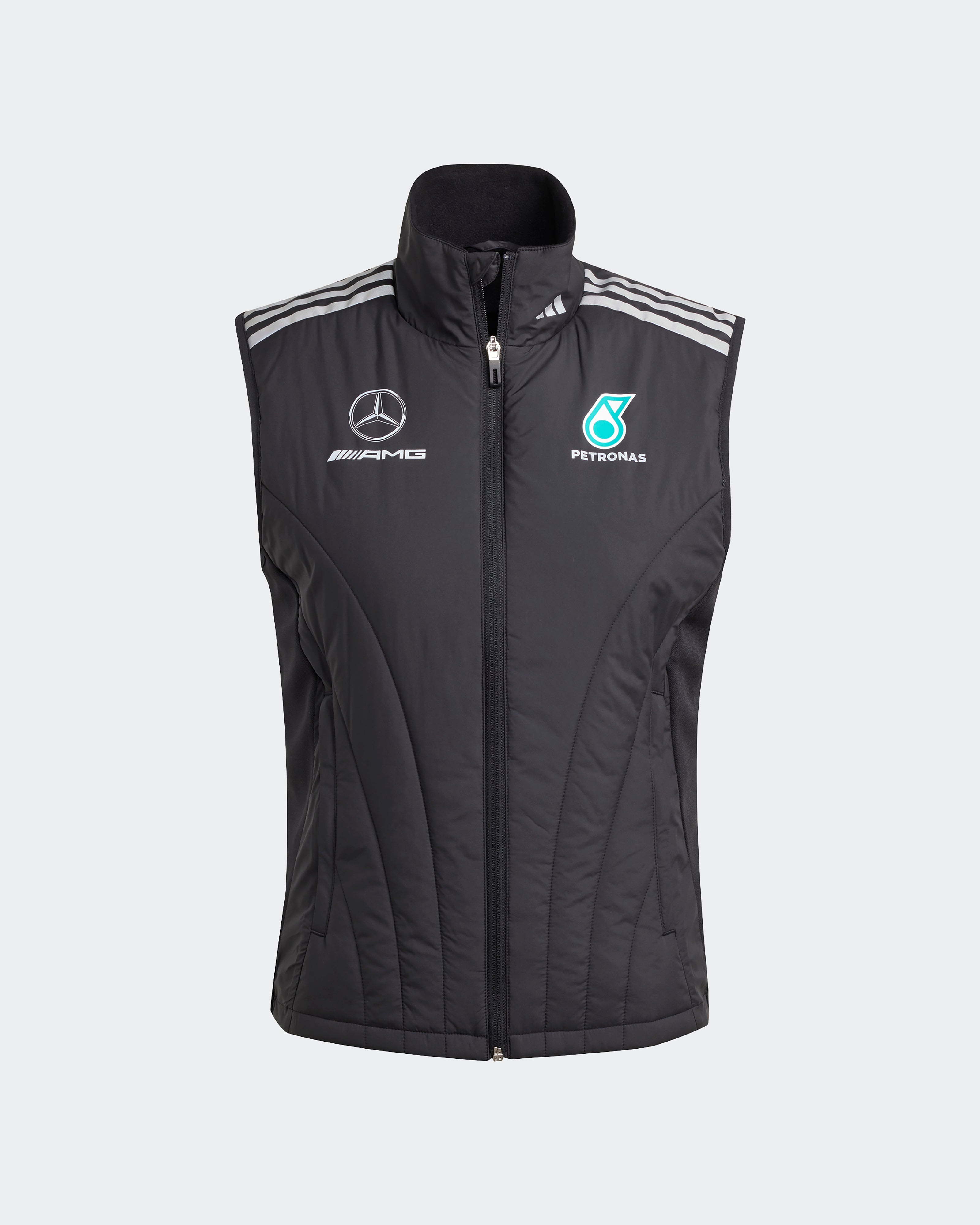 トップス TITLEIST Mercedes Benz VEST Womens 2025 Mechanics Vest Black | Official Mercedes-AMG PETRONAS
