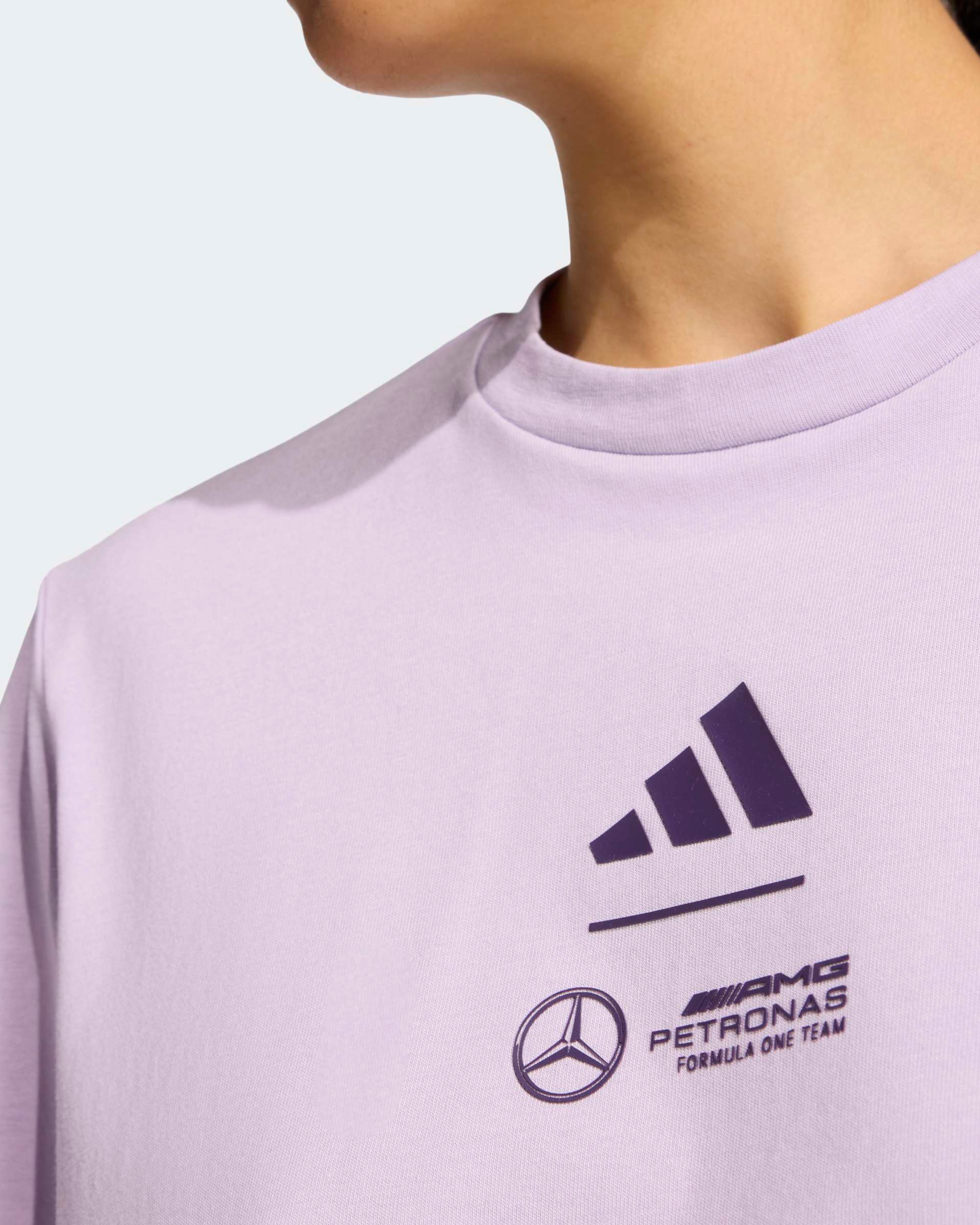 Womens Premium Woven Crop T-shirt Purple