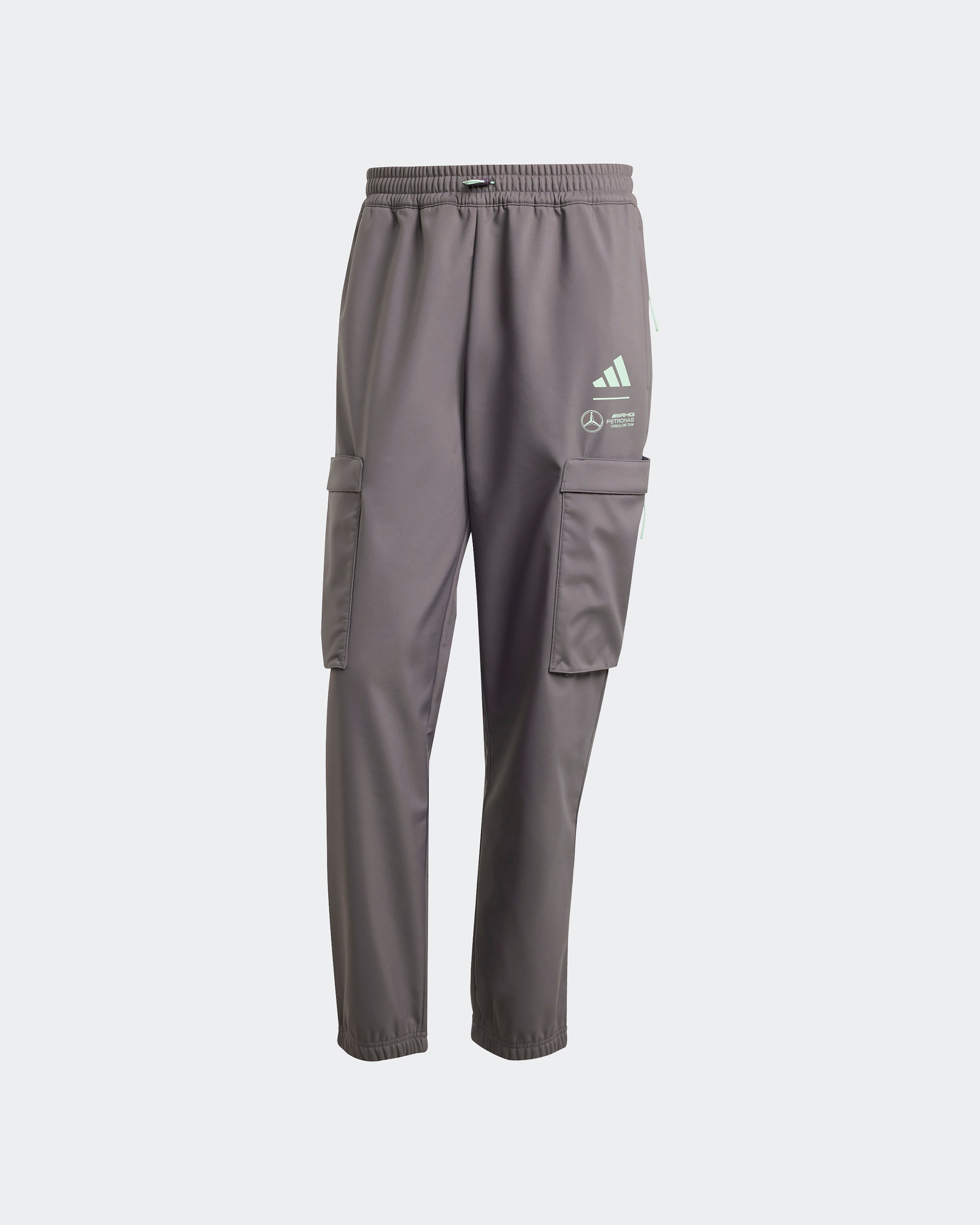 Mens Premium Woven Joggers Grey