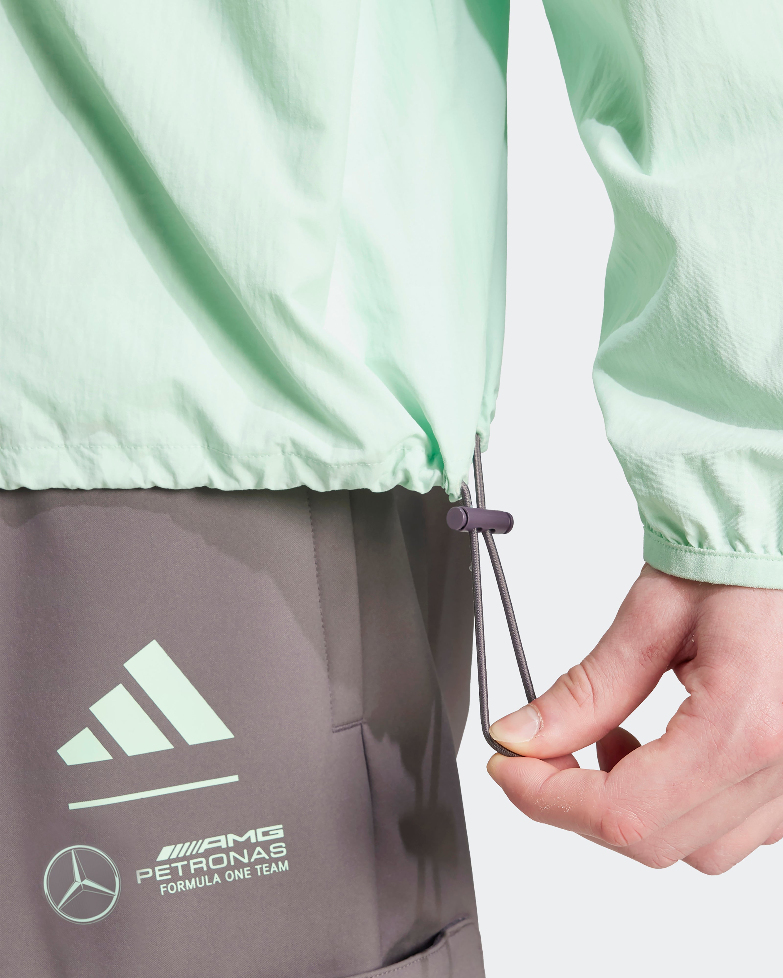 Mens Premium Woven Windbreaker Green