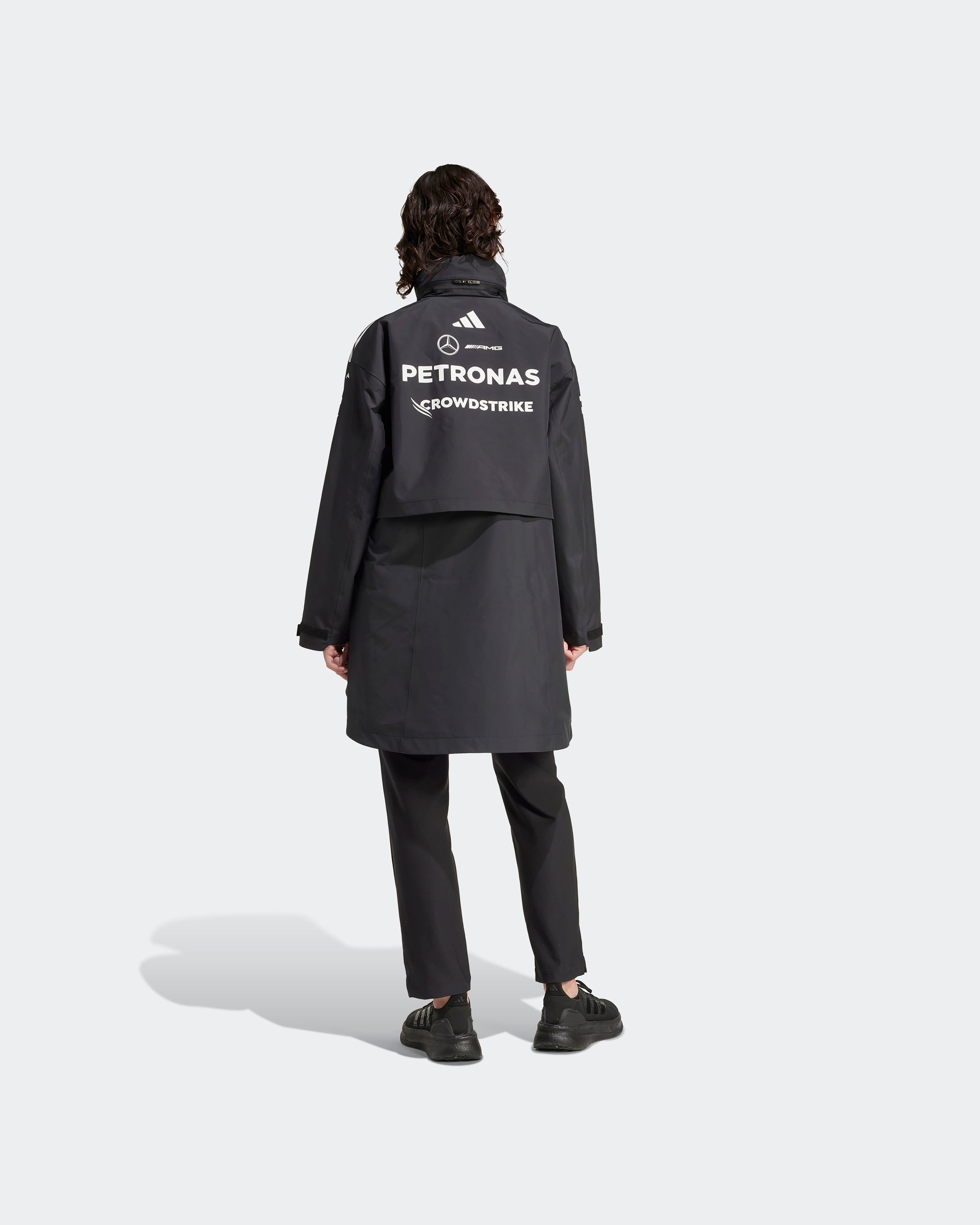 Womens 2025 Team Myshelter Jacket Black | Official Mercedes-AMG