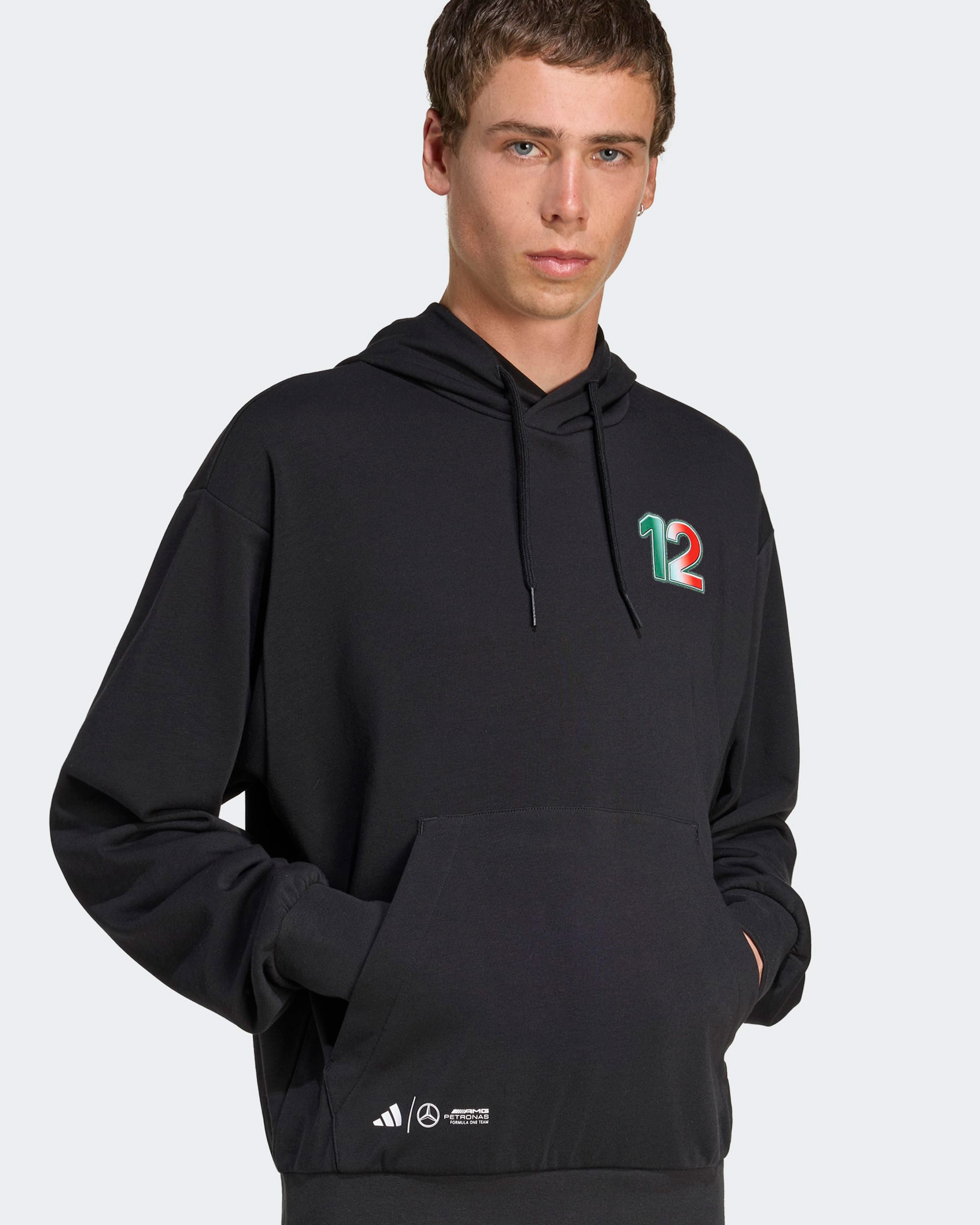 Mens Kimi Antonelli Graphic Hoody Black