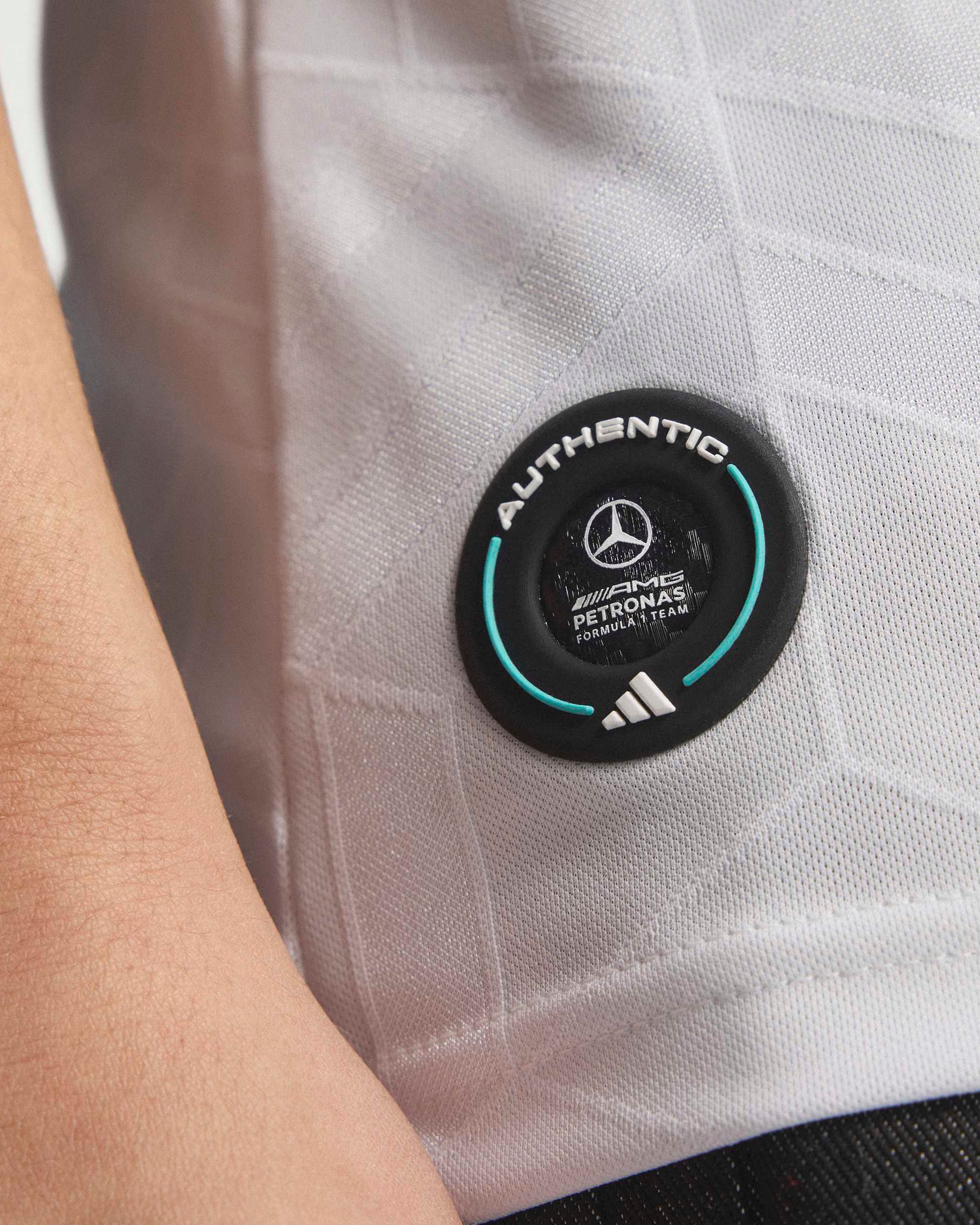 Mens 2026 Authentic Driver Tee White