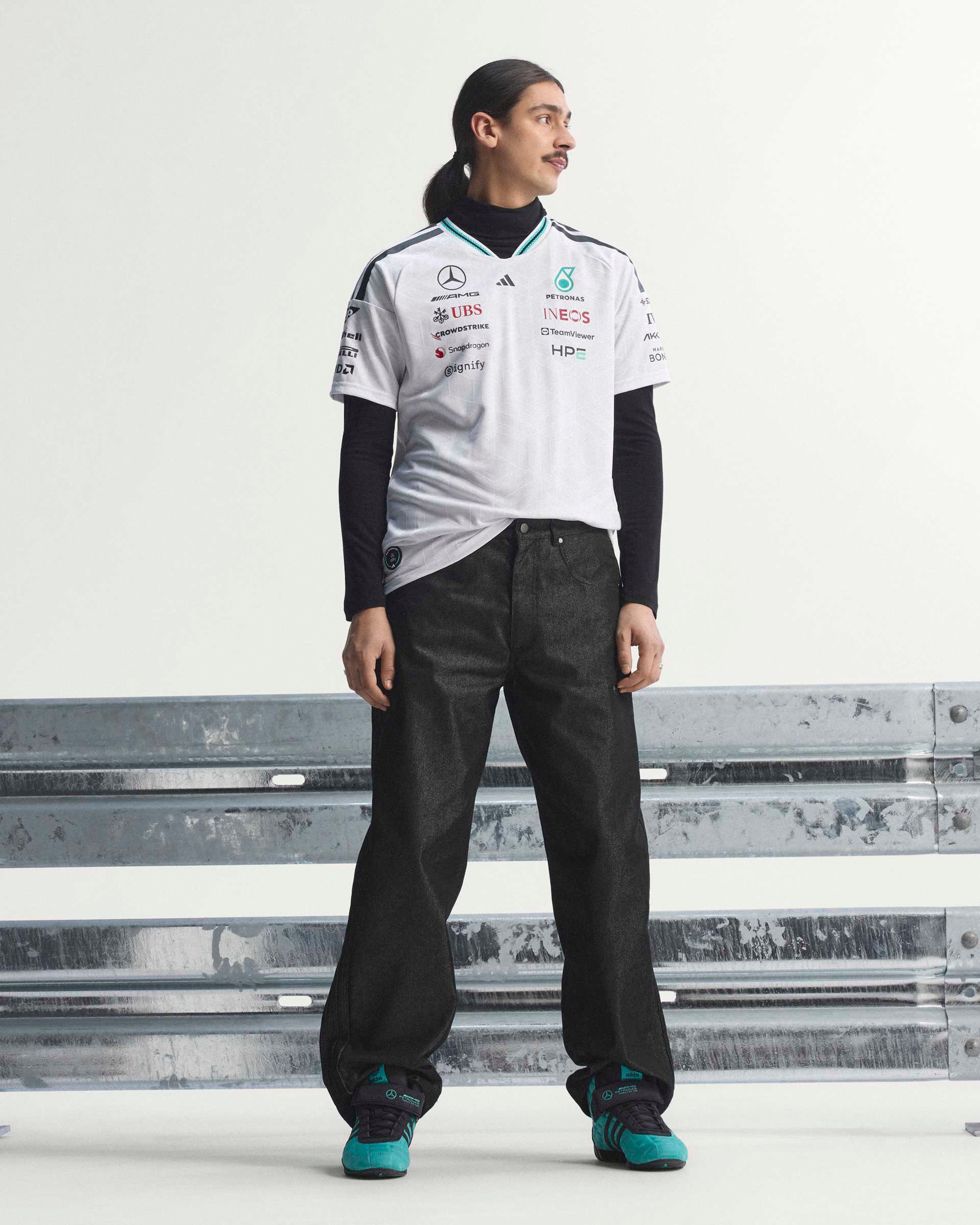 Mens 2026 Authentic Driver Tee White