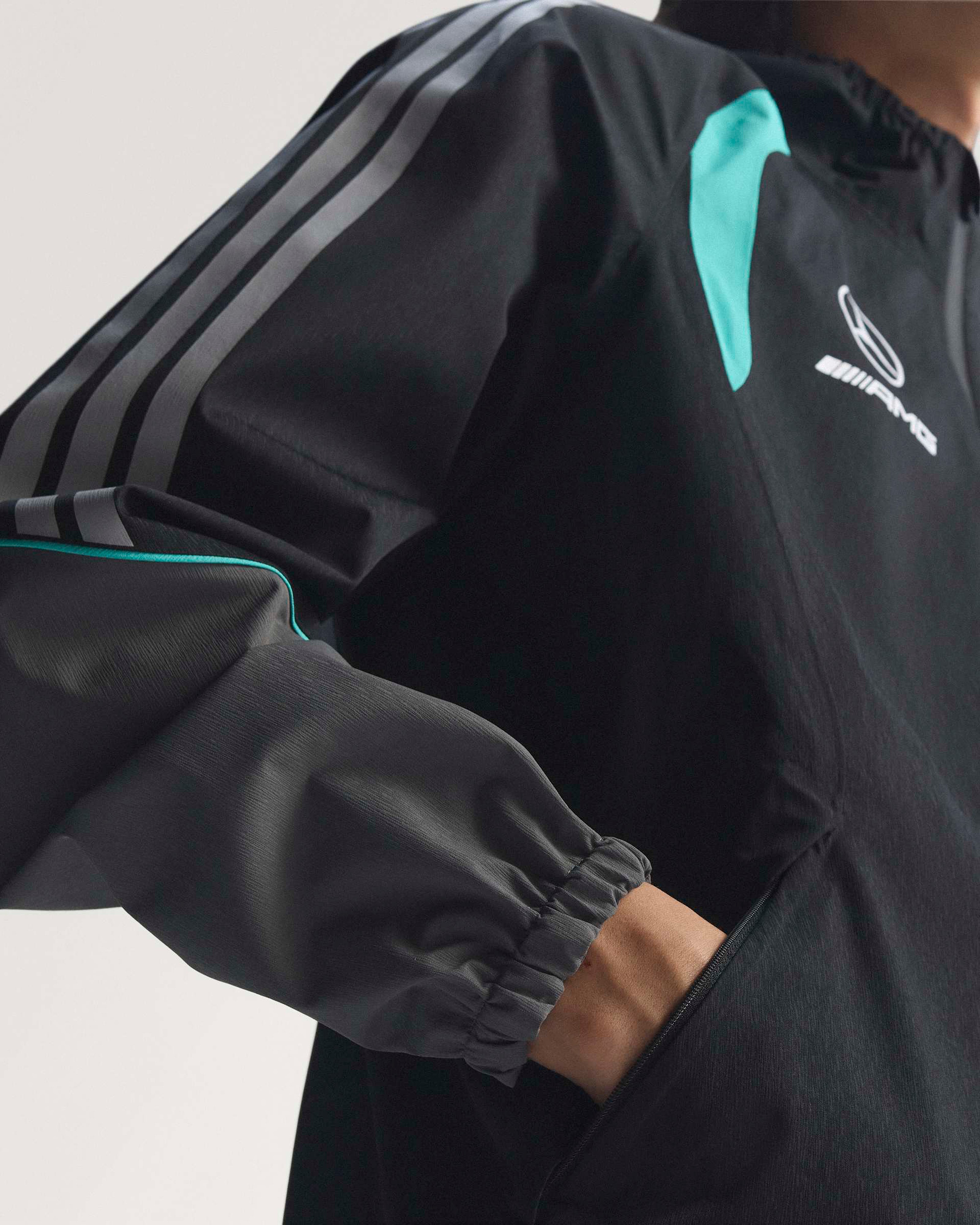 Mens 2026 Mechanics Rain Jacket Black