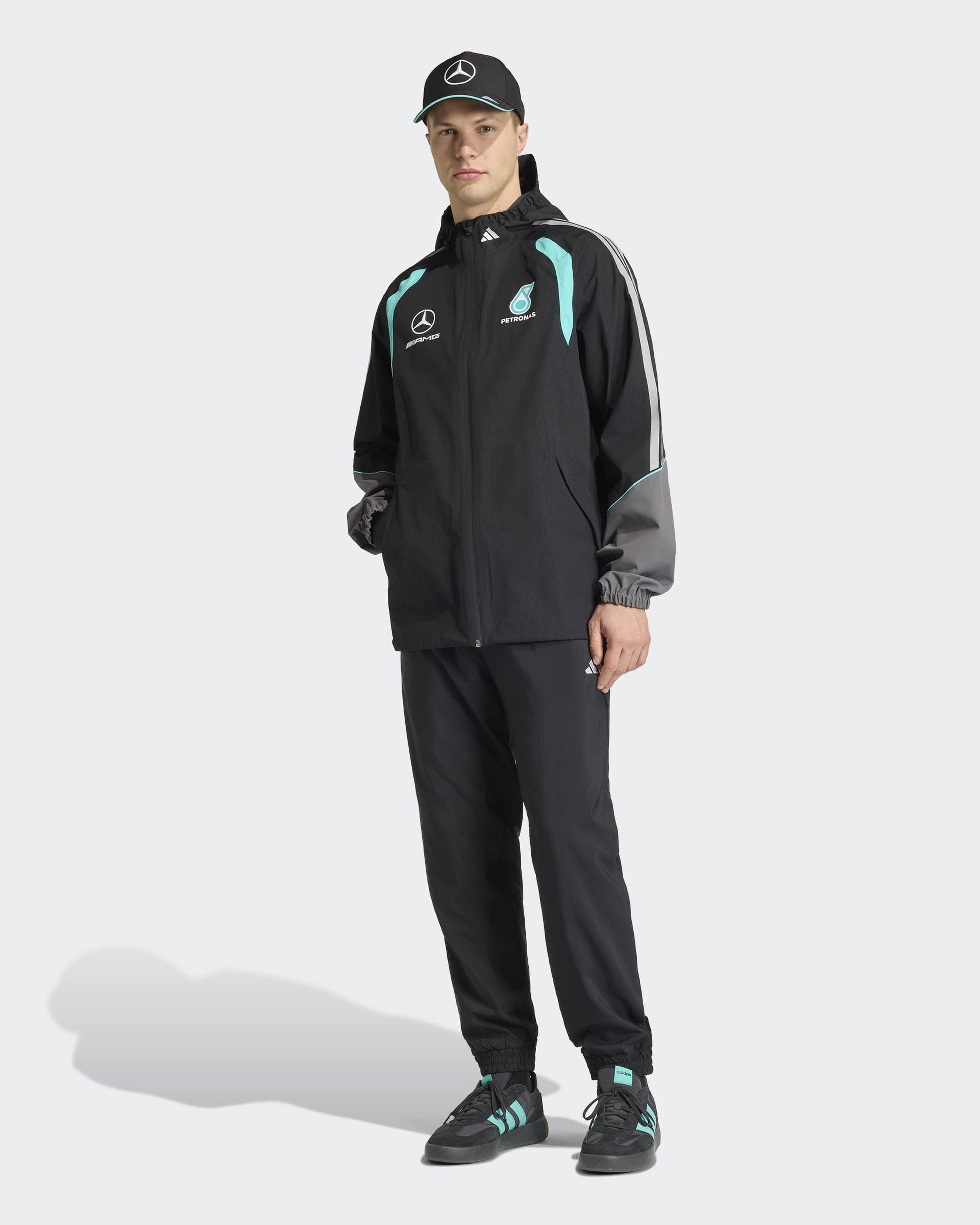 Mens 2026 Mechanics Rain Jacket Black