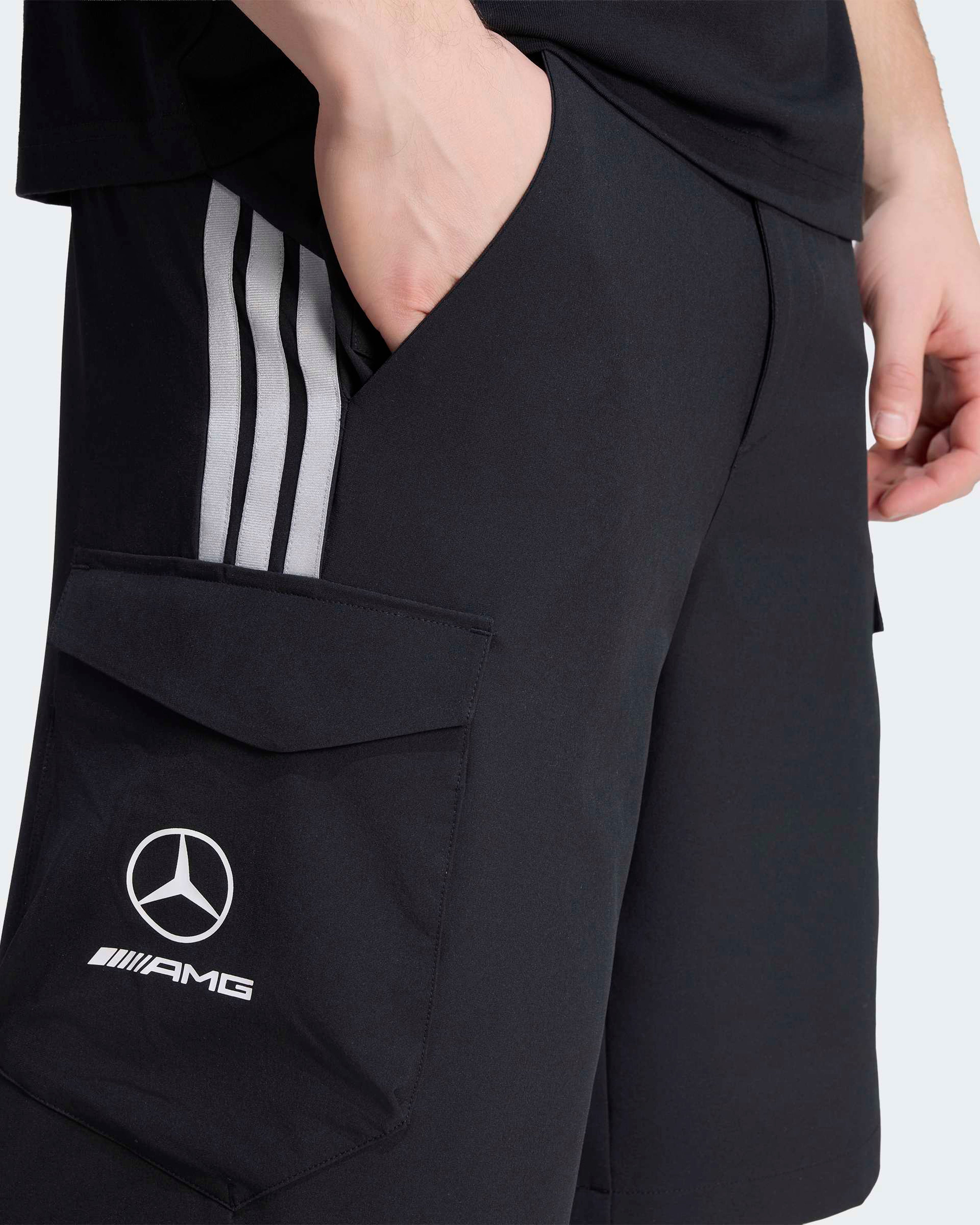 Mercedes-AMG PETRONAS F1 Team Men's 2026 Mechanics Shorts - Black