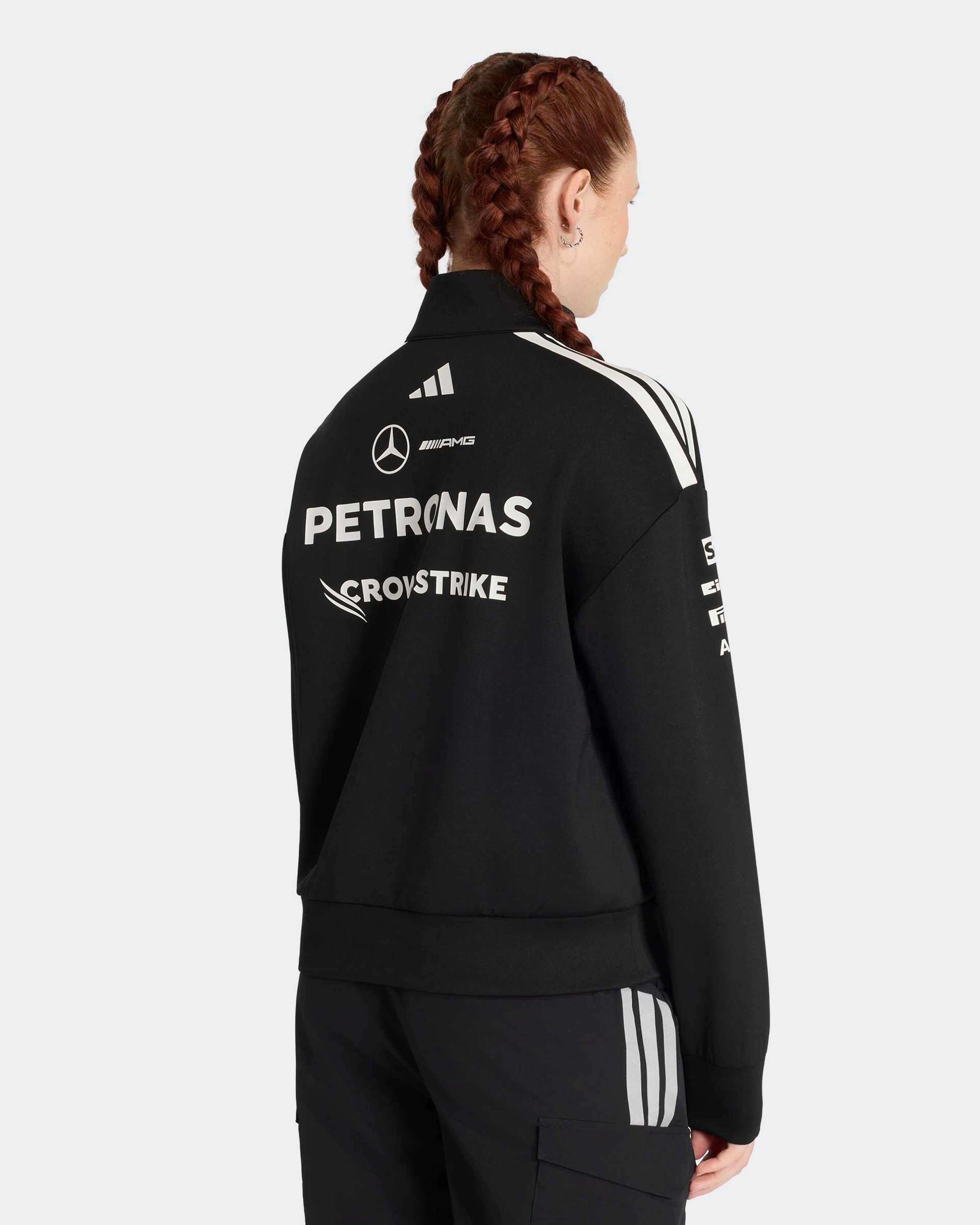 Official Women's 2026 Team Quarter Zip - Black | Mercedes-AMG