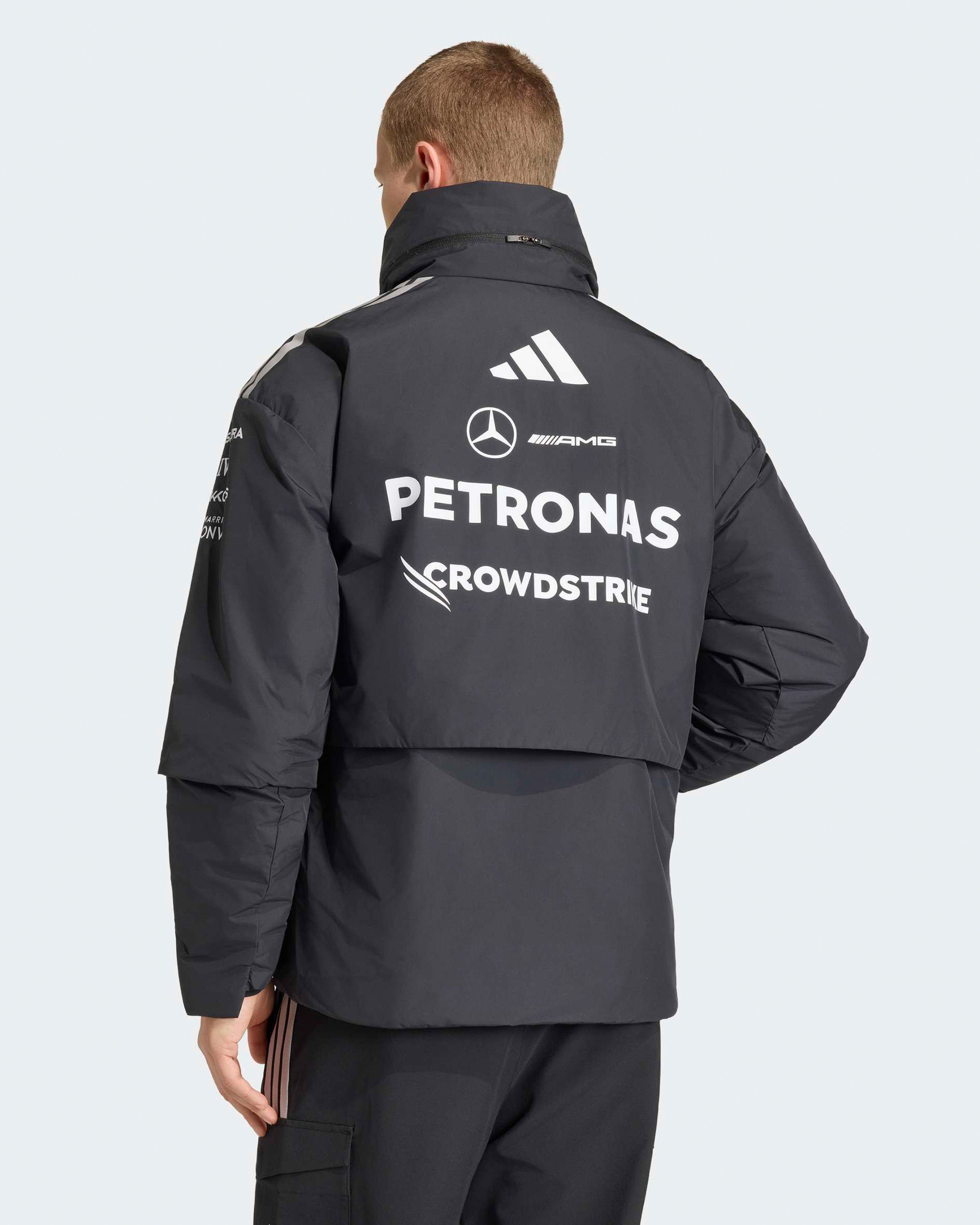 PETRONAS Mercedes AMG フルジップジャケット　M Men's 2026 Team Jacket - Black | Mercedes-AMG PETRONAS F1 Team