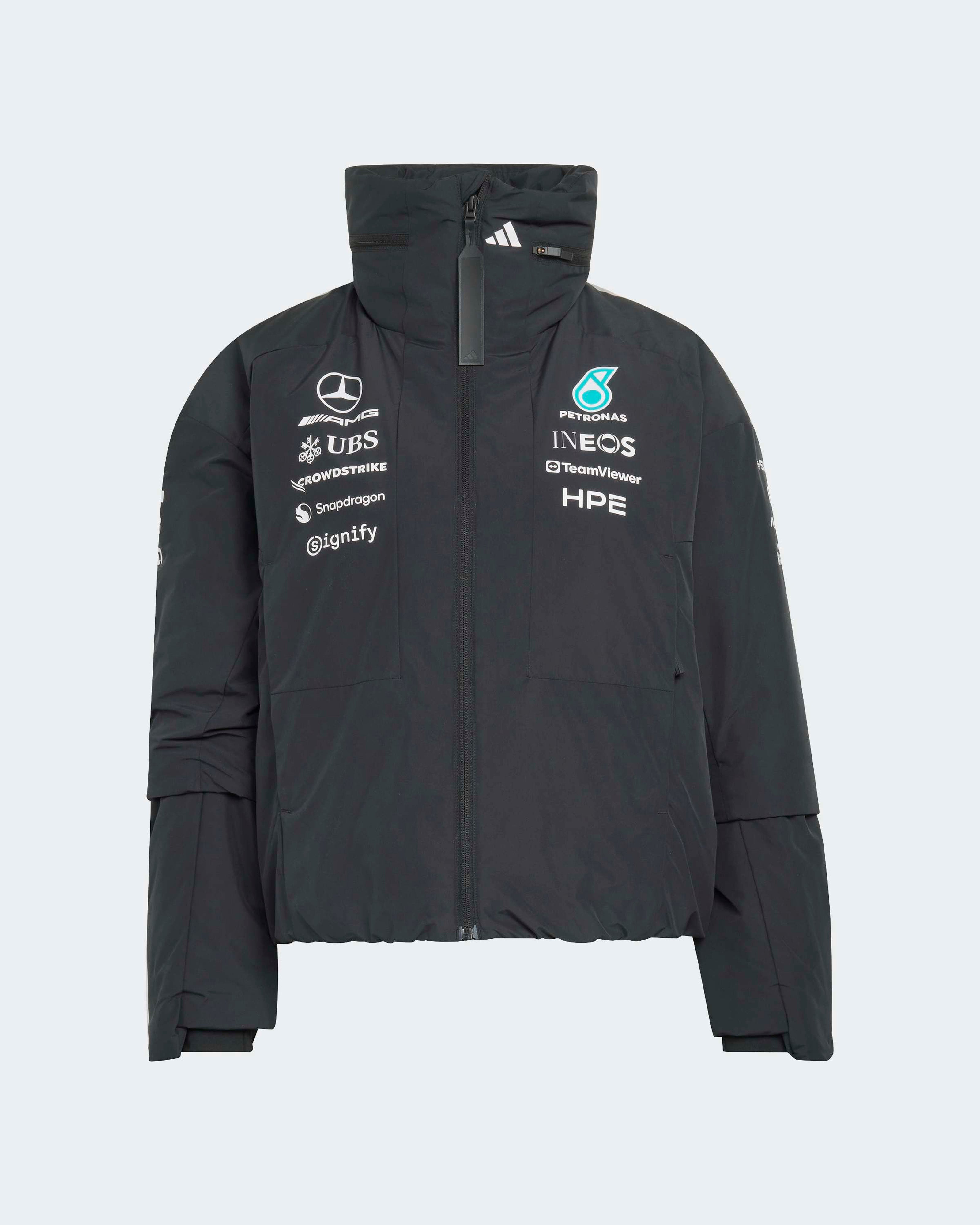 Official Women's 2026 Team Jacket - Black | Mercedes-AMG PETRONAS