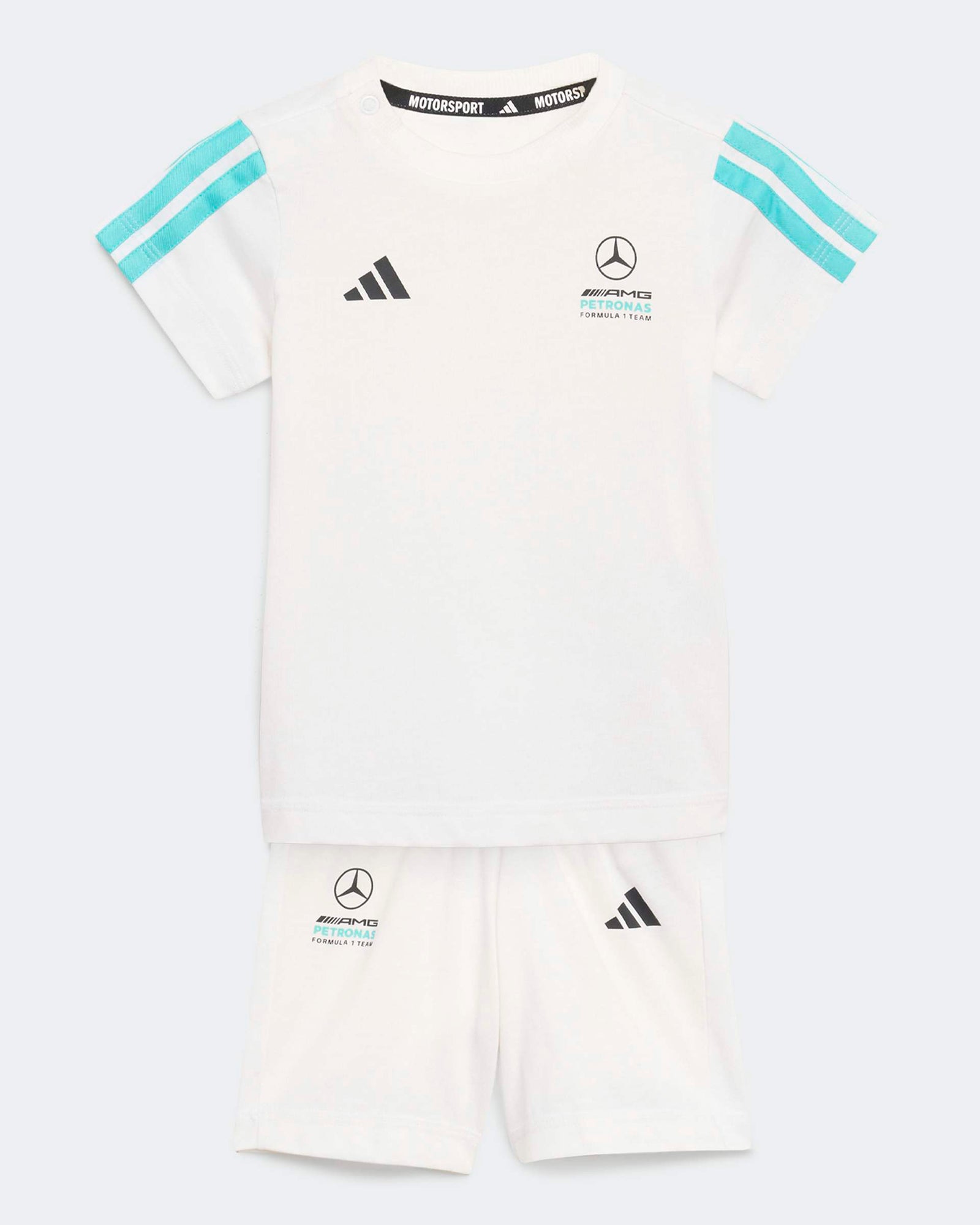 Kids DNA Short-Sleeve Pants White