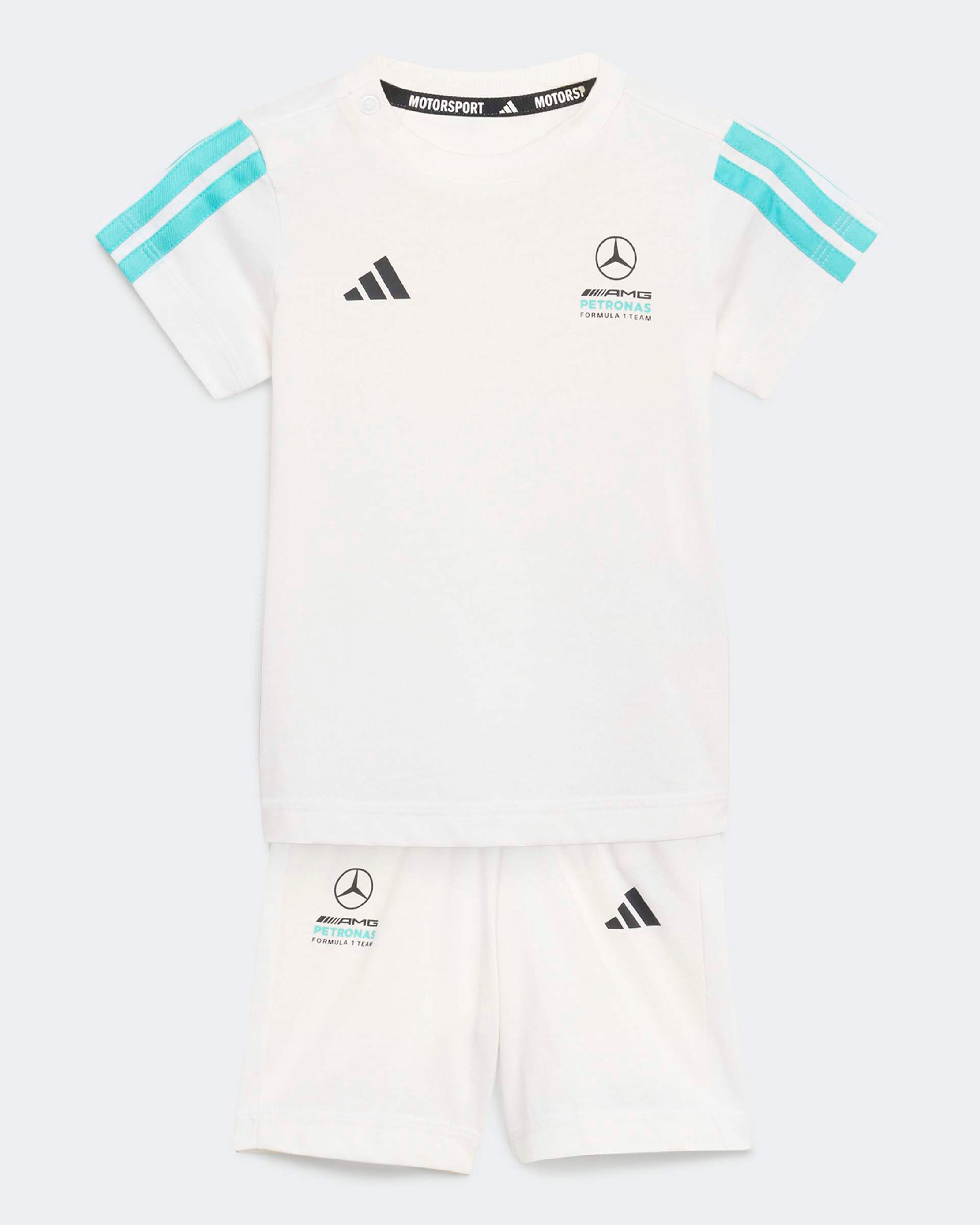 Kids DNA Short-Sleeve Pants White