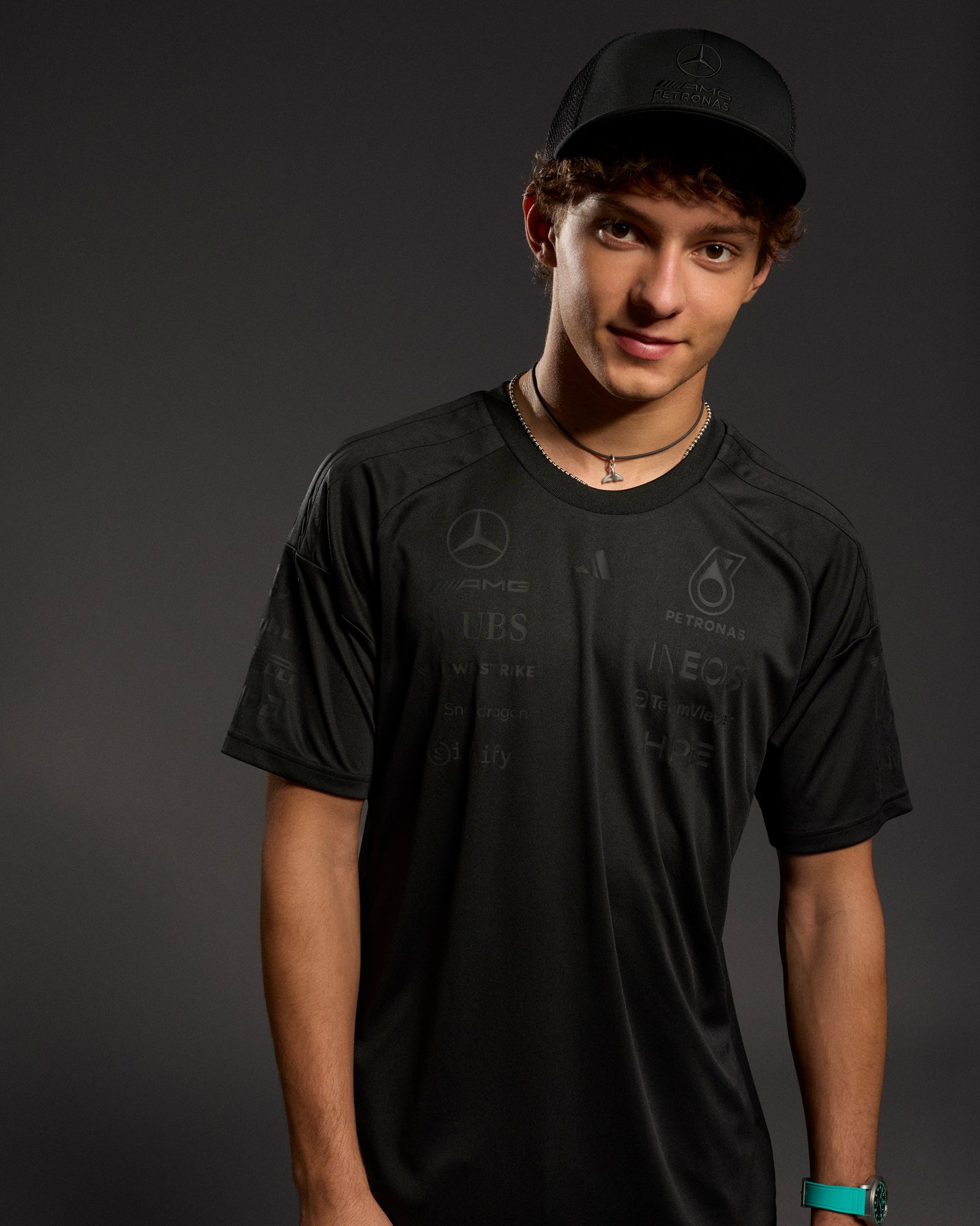 Mens 2026 Lights Out Team Driver Tee Black