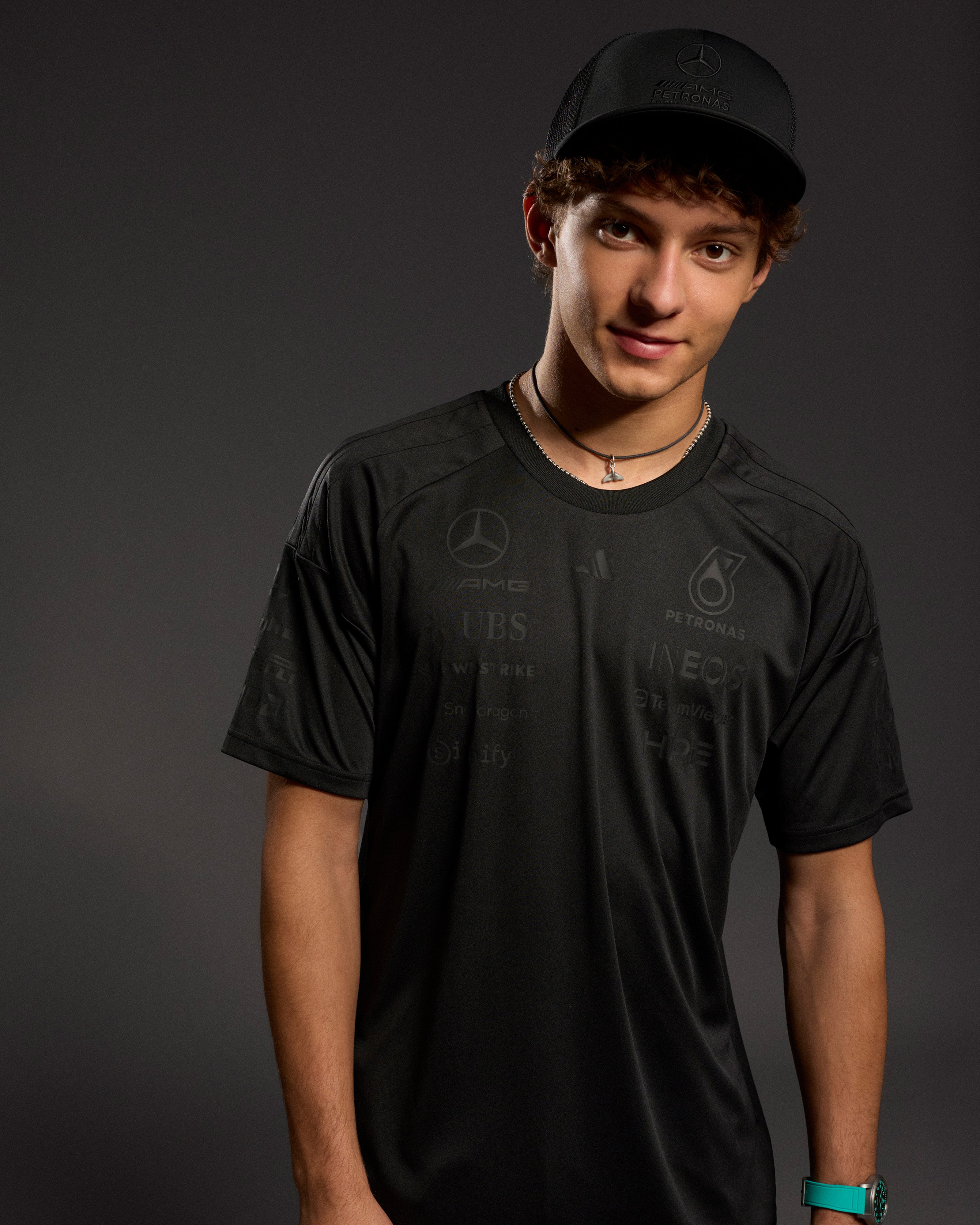 Mens 2026 Lights Out Team Driver Tee Black