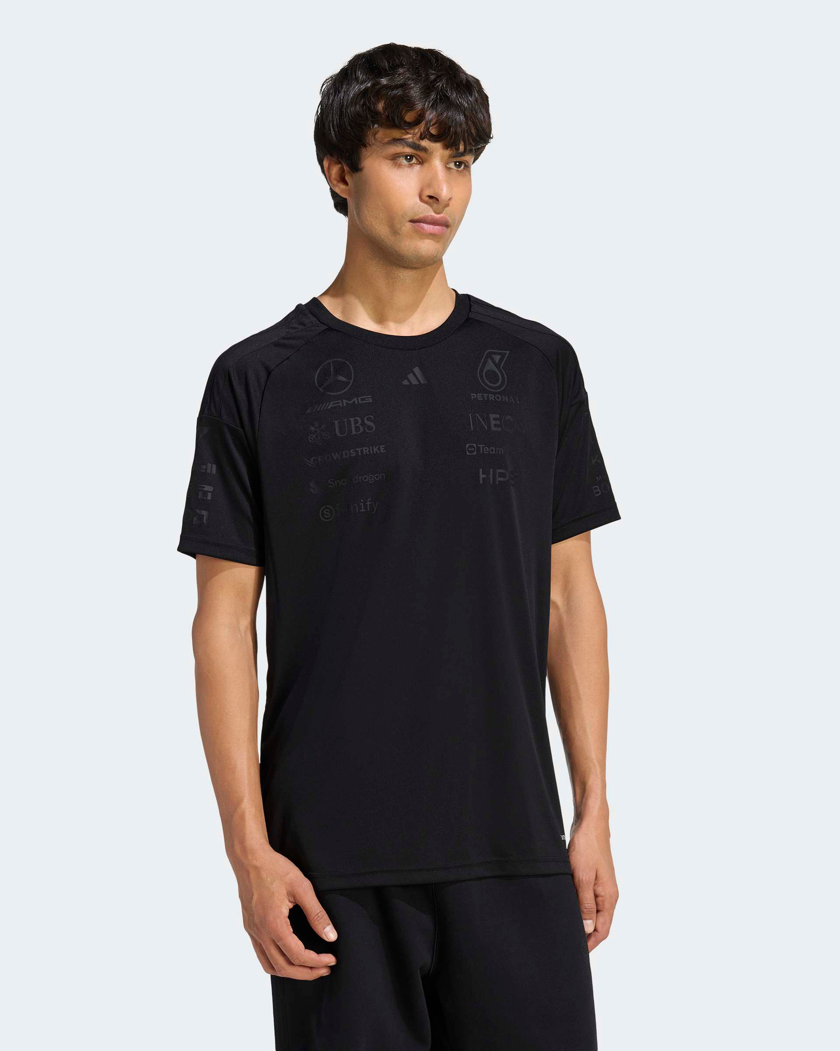 Mens 2026 Lights Out Team Driver Tee Black