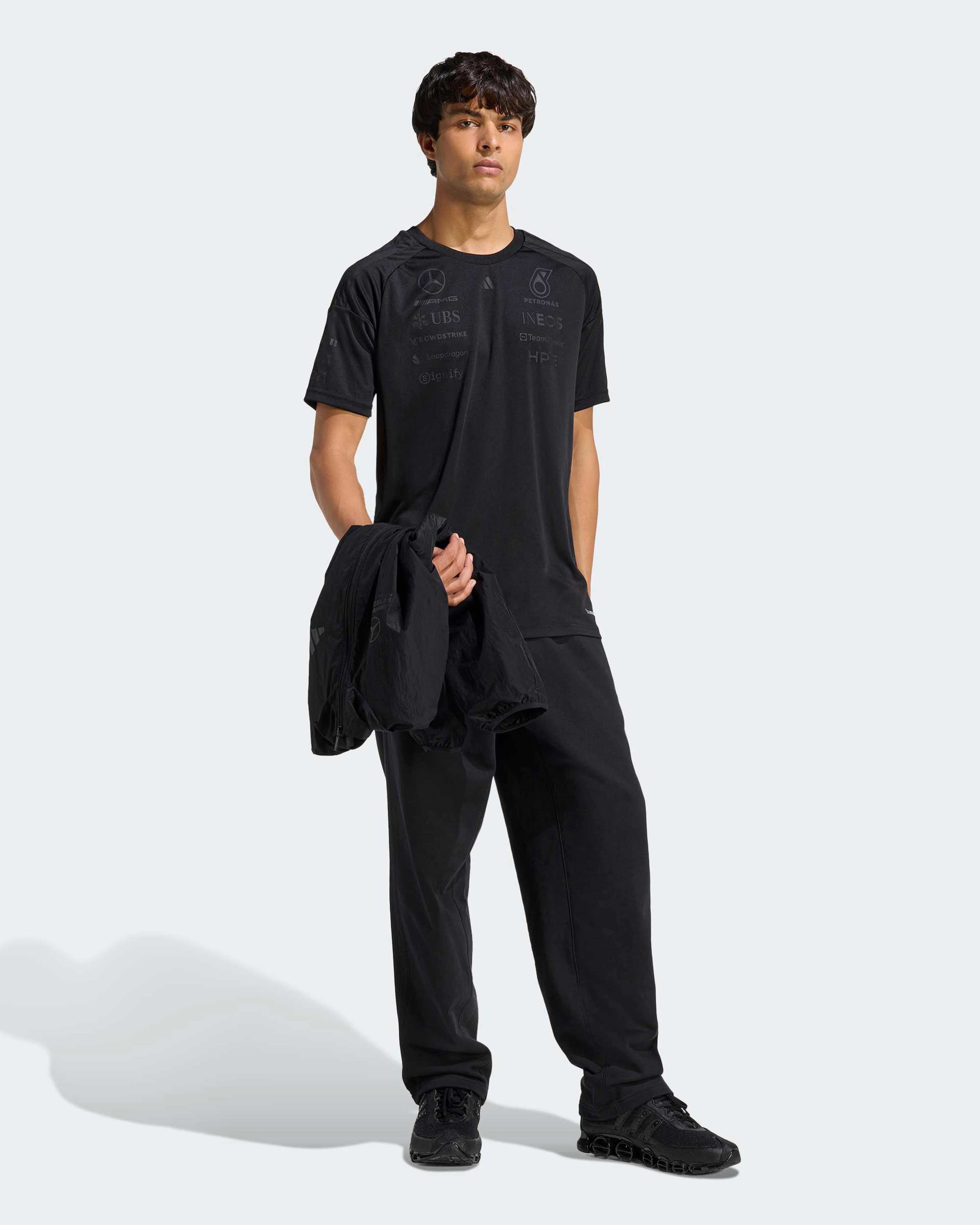 Mens 2026 Lights Out Team Driver Tee Black