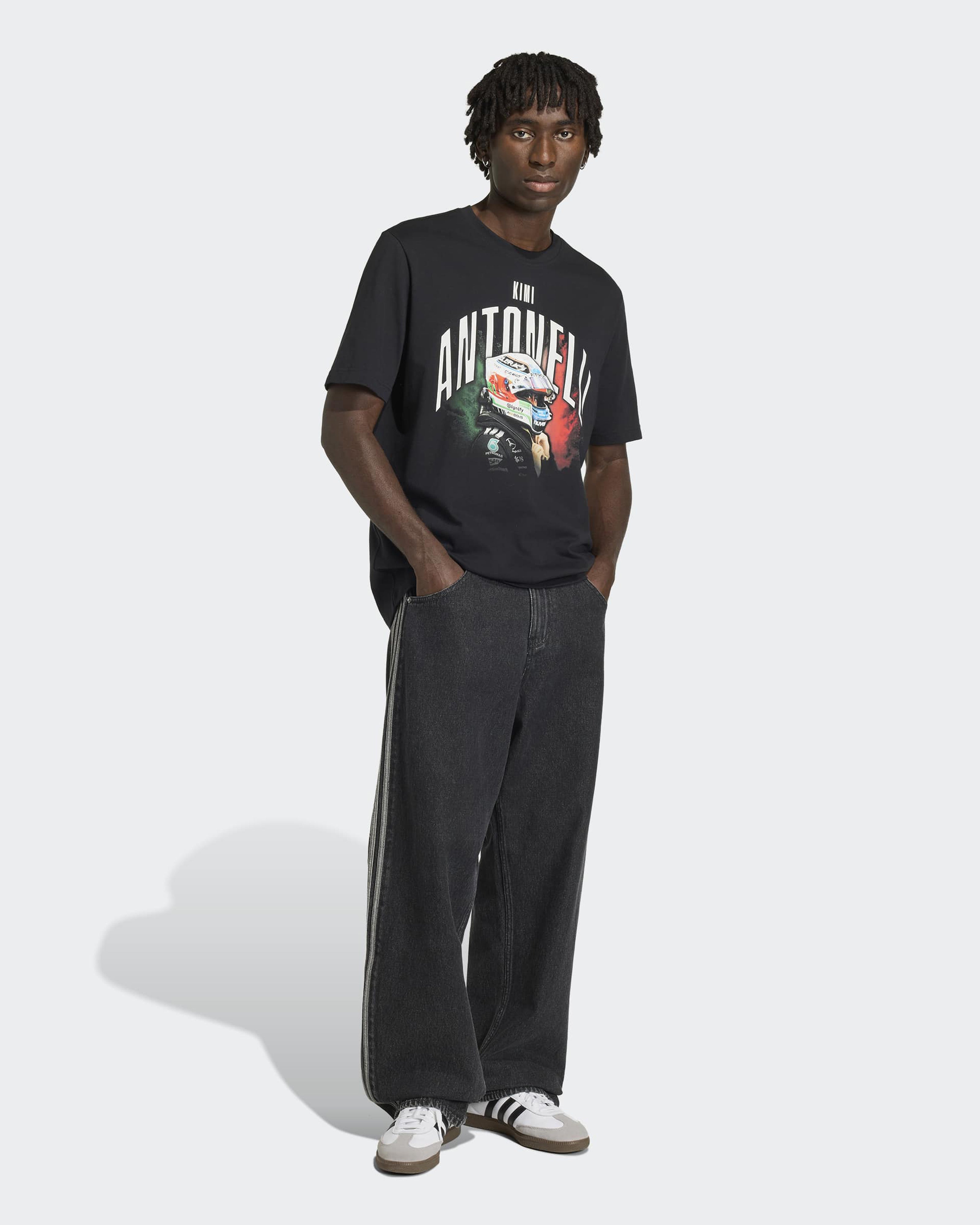 Mens Kimi Antonelli Graphic T-shirt Black