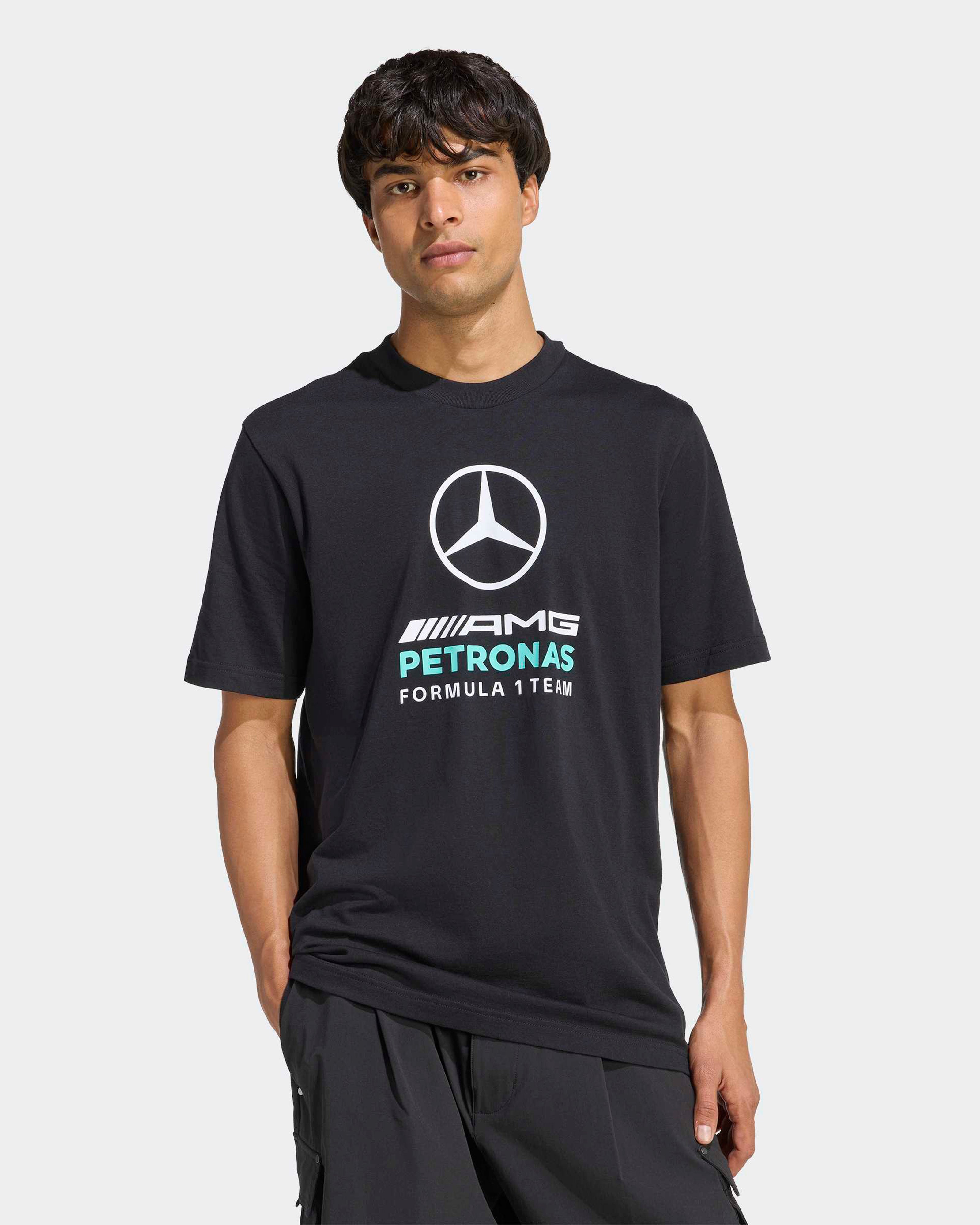 Mercedes-AMG Petronas F1 Team Men's DNA Graphic T-shirt – Black
