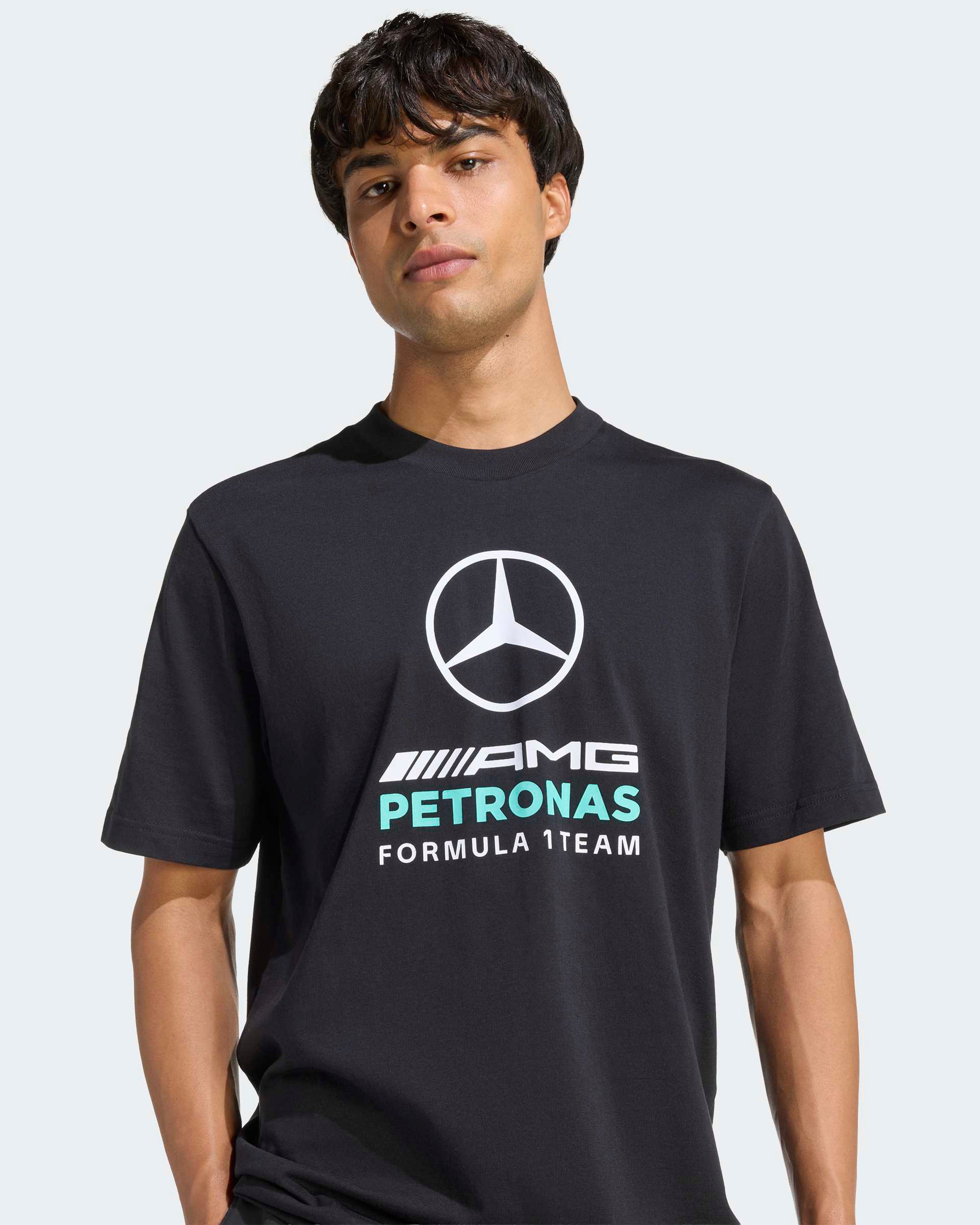 Mercedes-AMG Petronas F1 Team Men's DNA Graphic T-shirt – Black