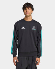 Mens DNA Sweat Top Black