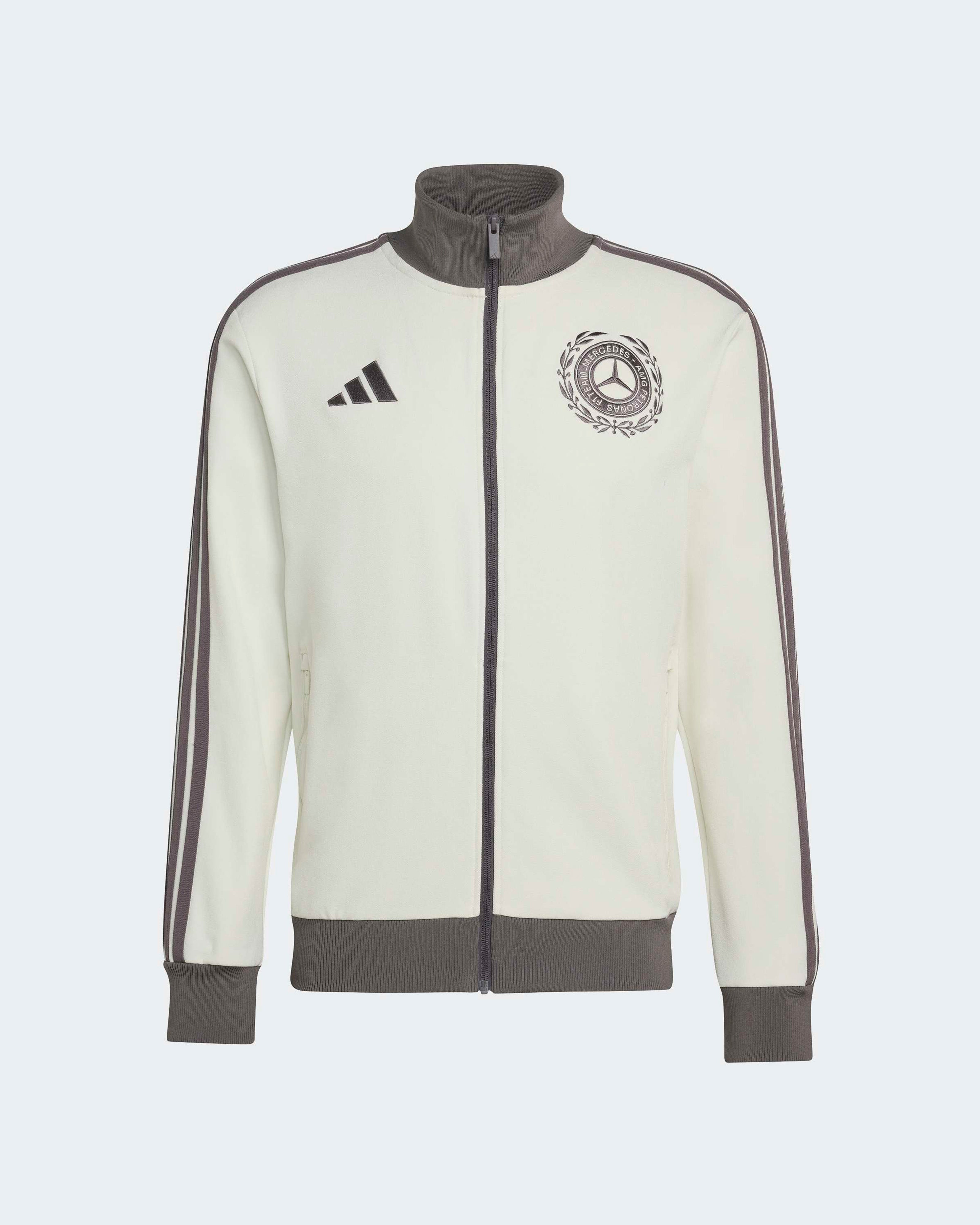 Mens Silver Arrows Icon Track Top Off White