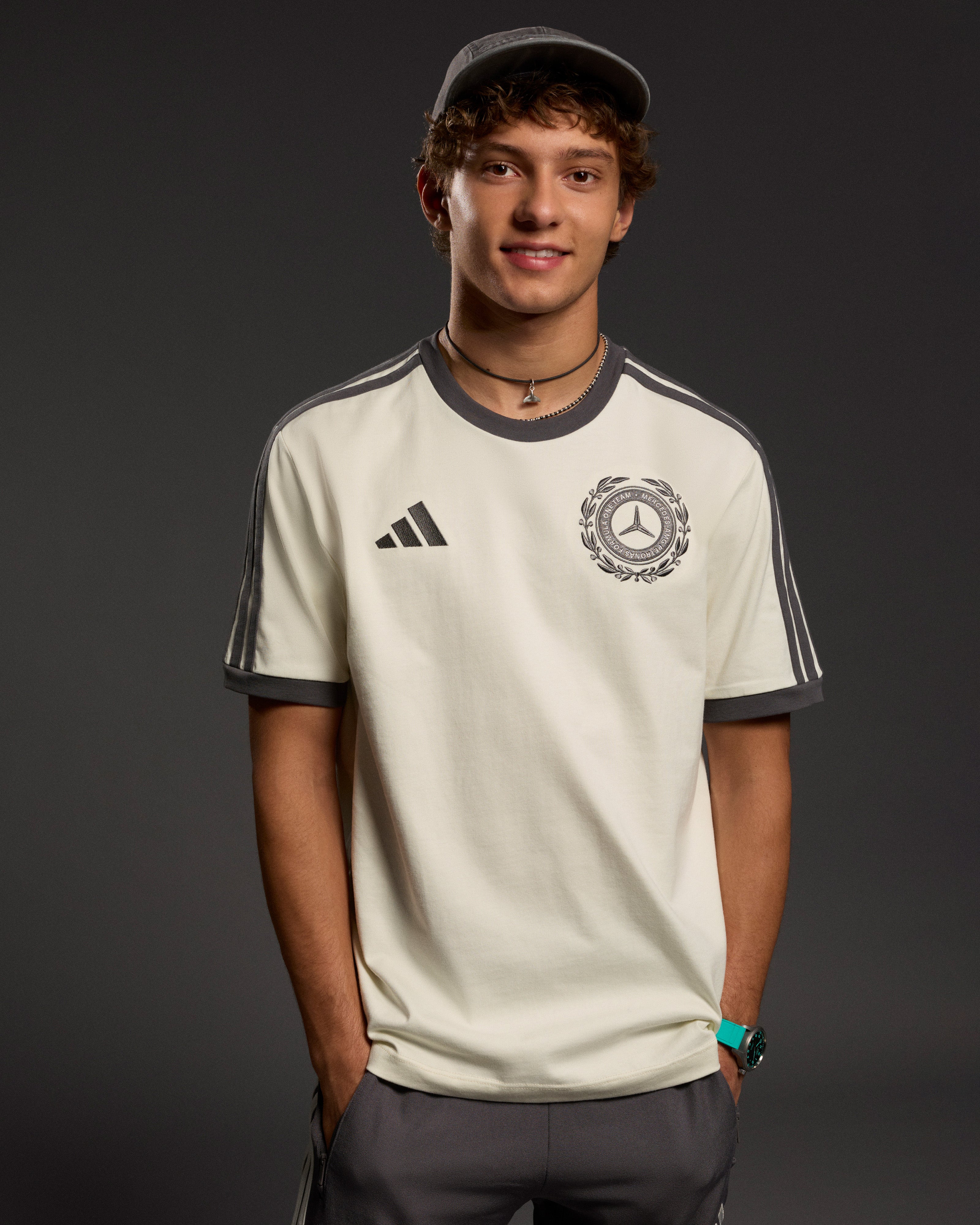 Mens Silver Arrows Icon T-shirt Off White