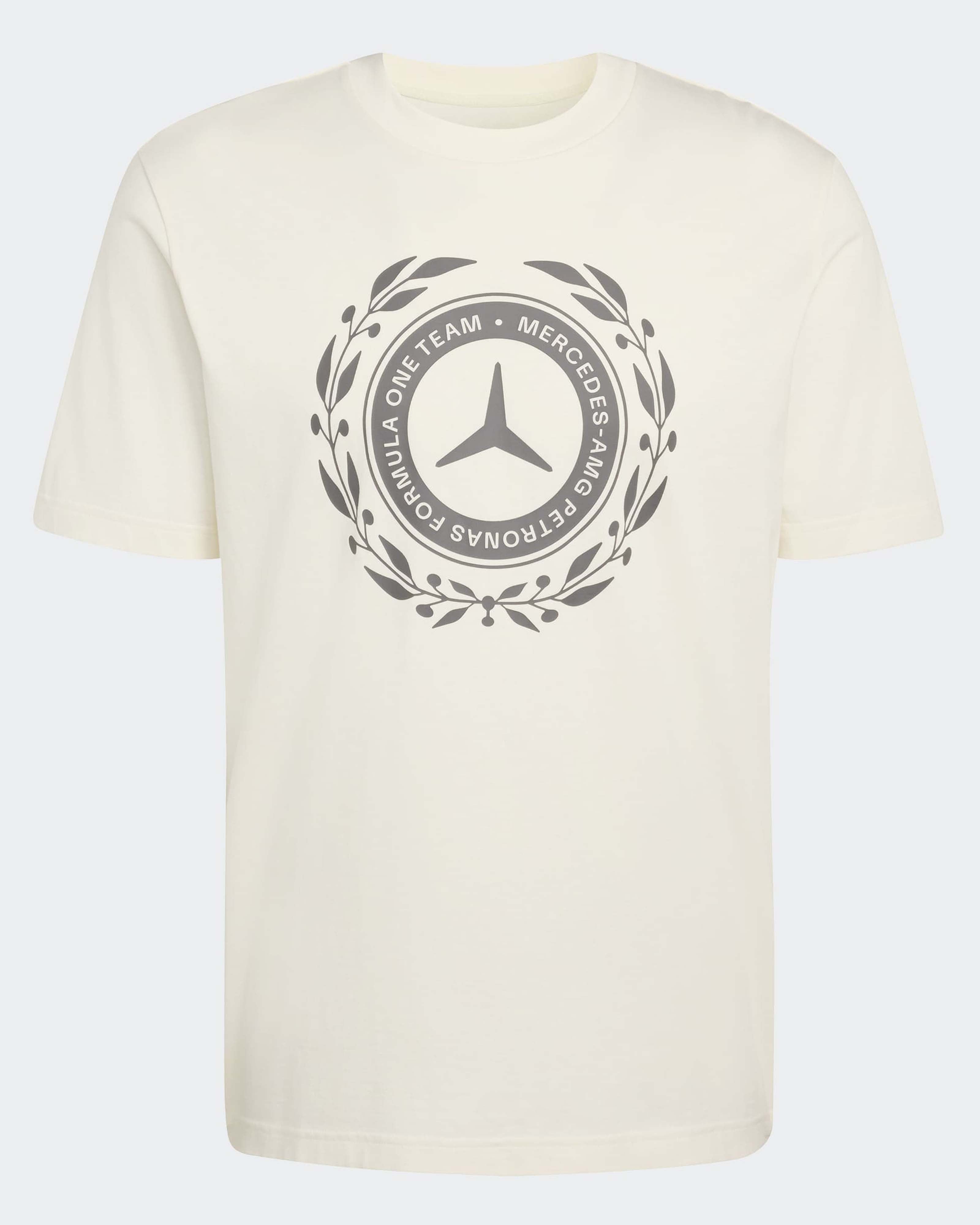 Mens Silver Arrows Heritage Logo T-shirt Off White