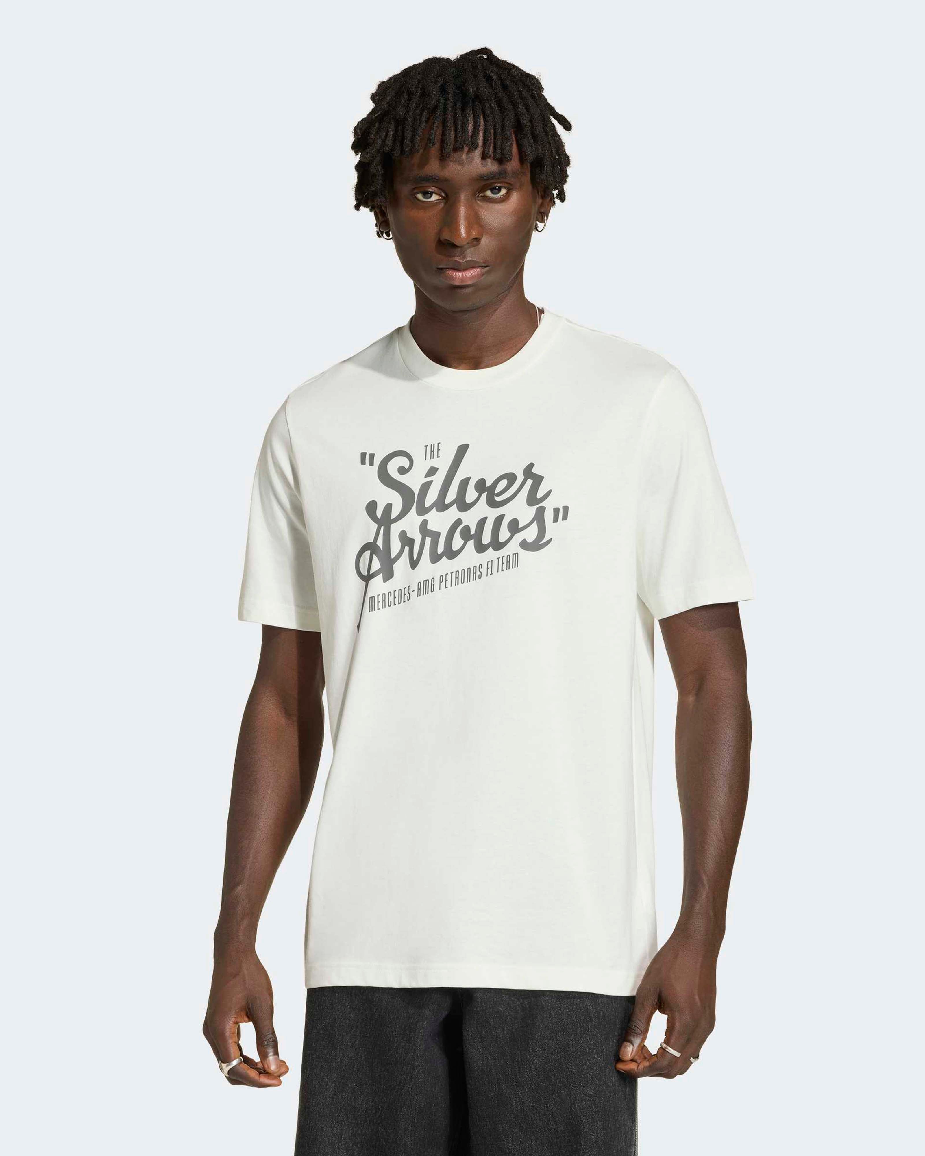 Mercedes-AMG PETRONAS F1 Men's Silver Arrows Heritage T-shirt