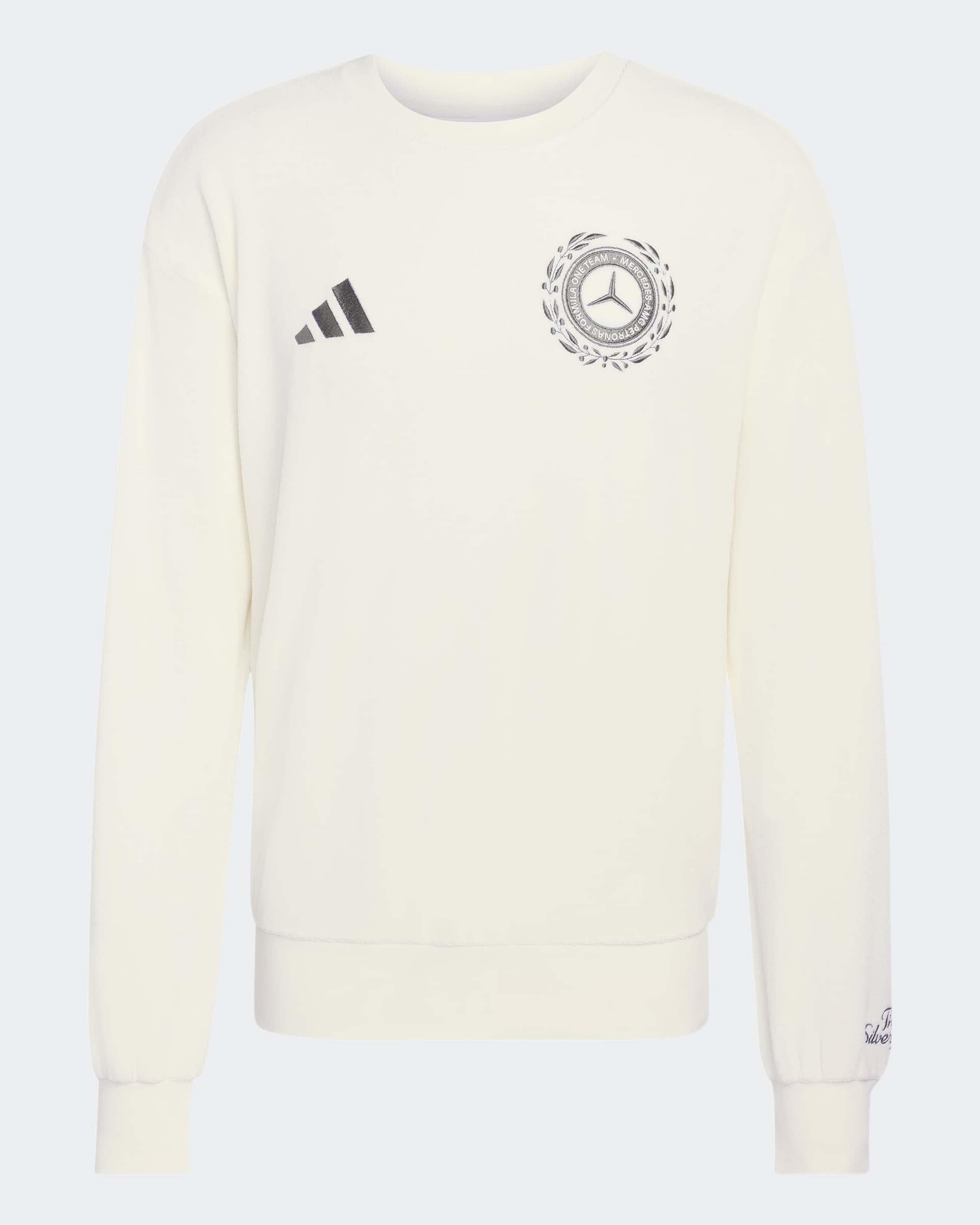 Mens Silver Arrows Heritage Sweatshirt Off White