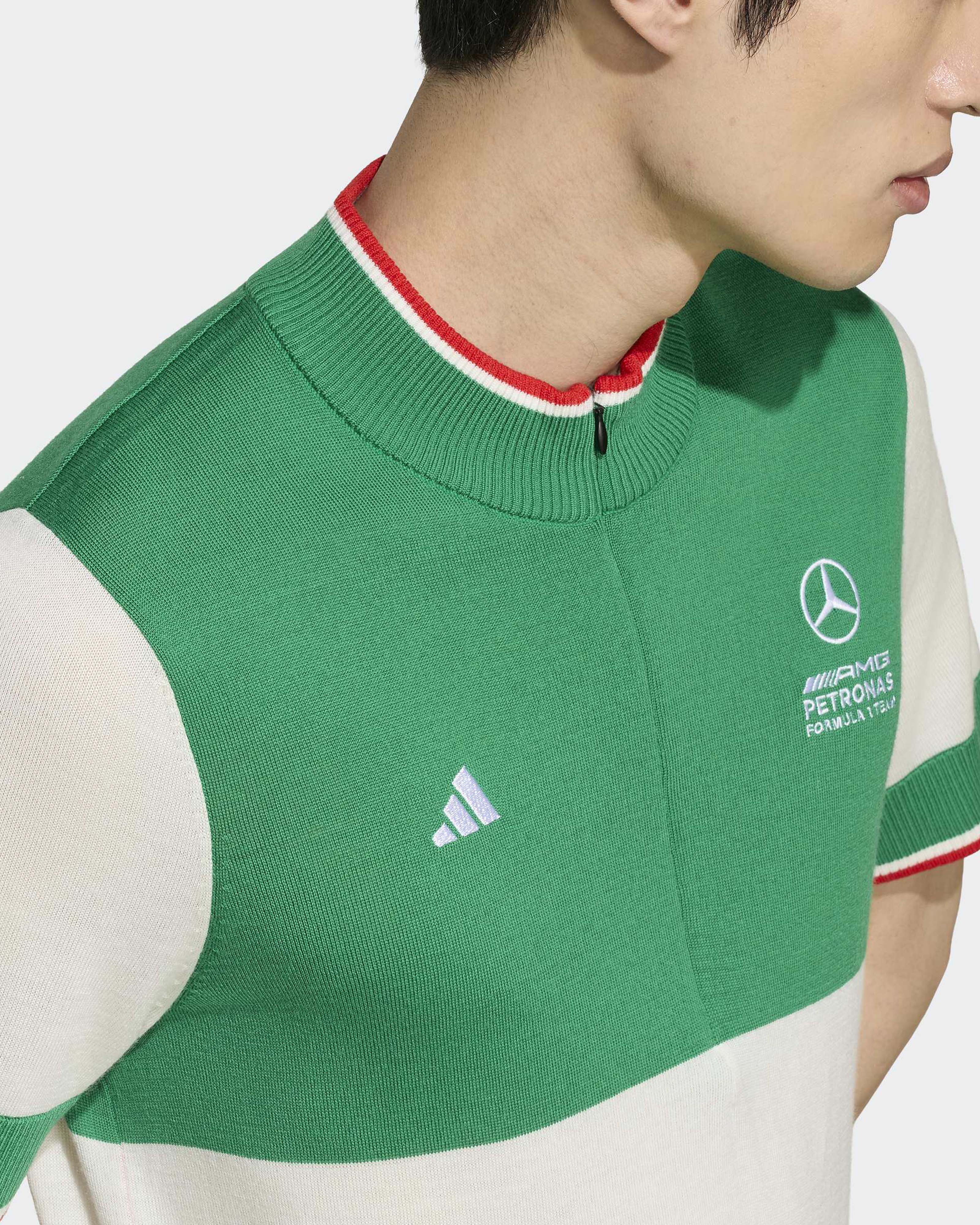 Mens Giro Di Mercedes Merino Top Italy Green