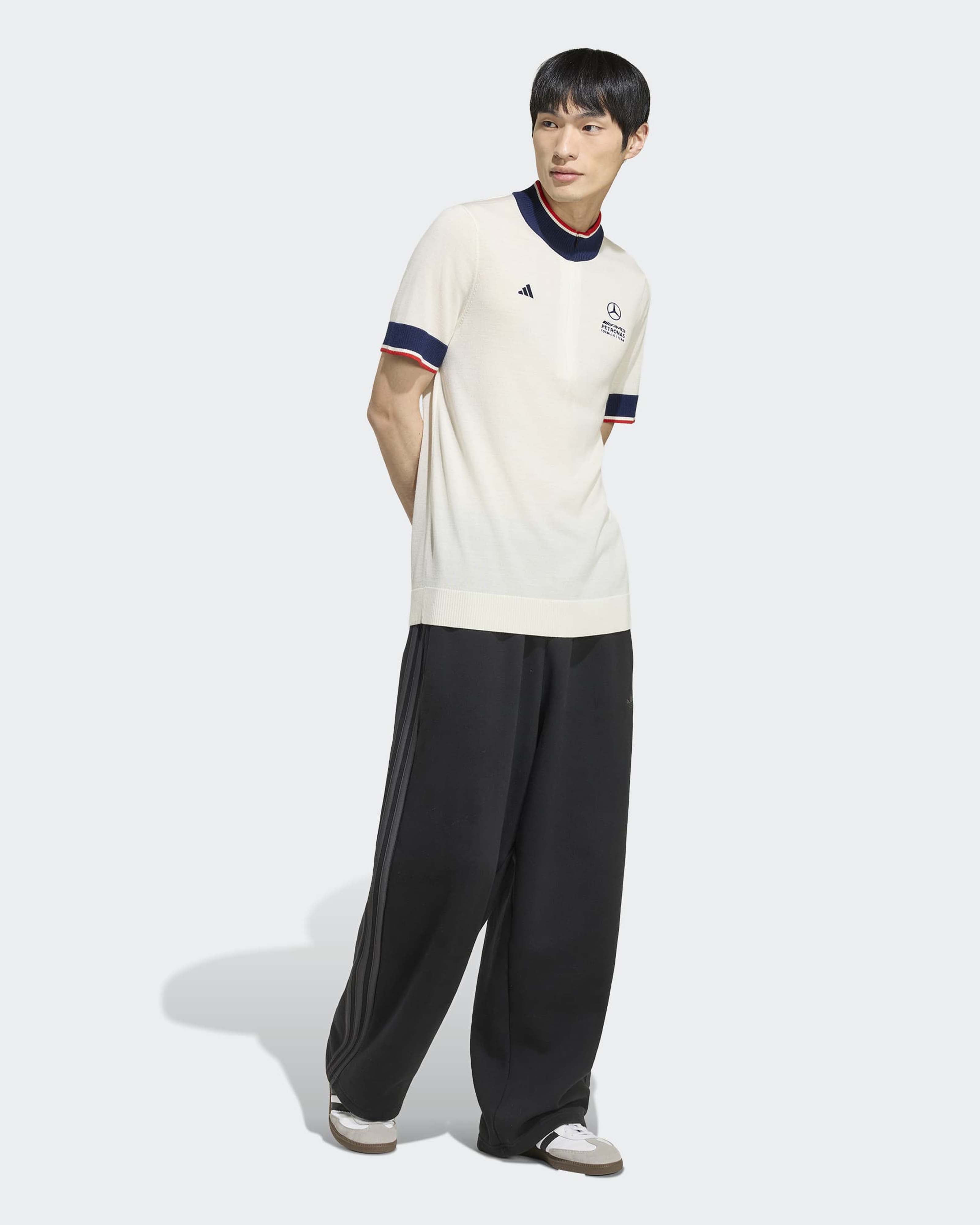 Mens Giro Di Mercedes Merino Top Great Britain White