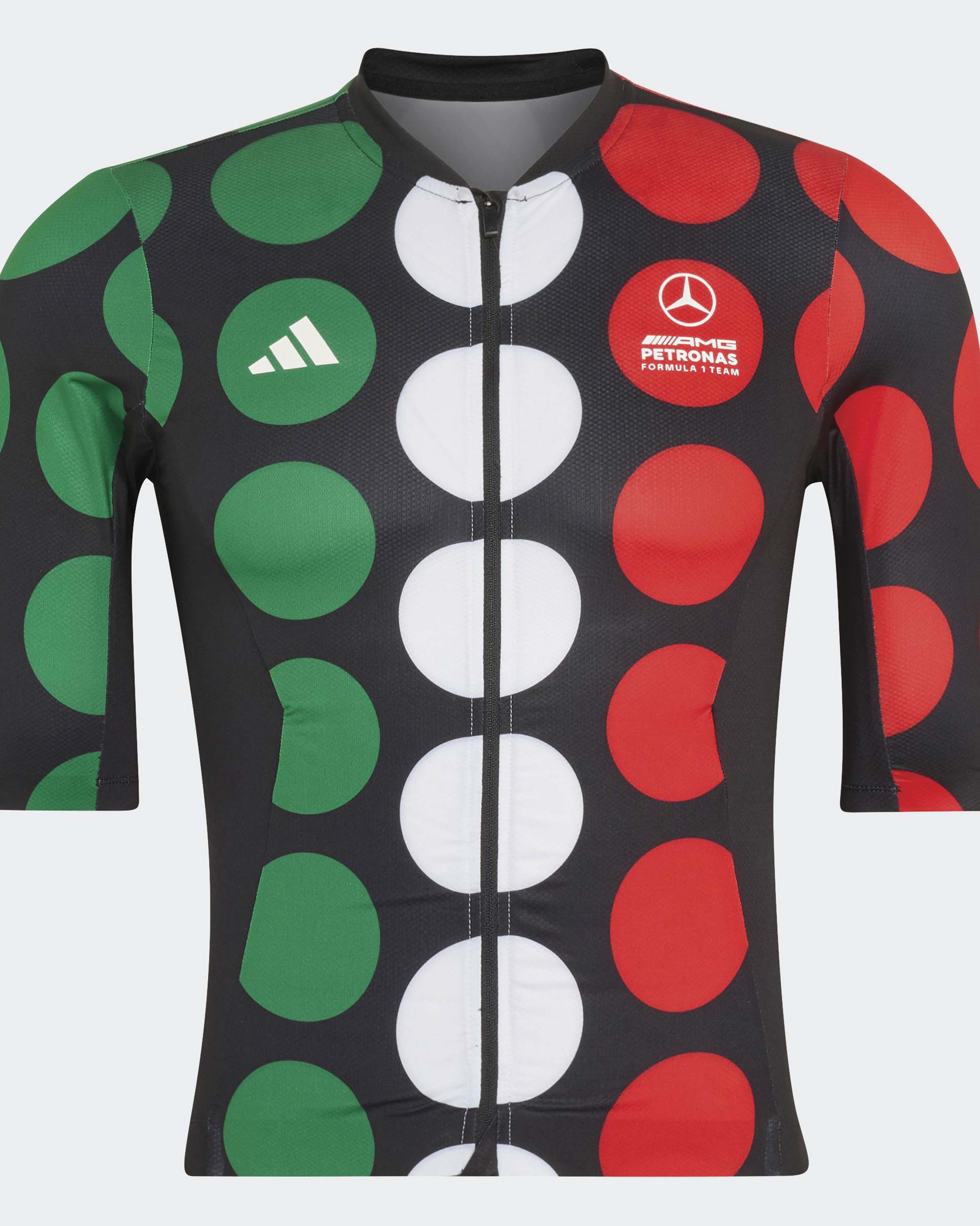 Mens Giro Di Mercedes Cycling Jersey Black