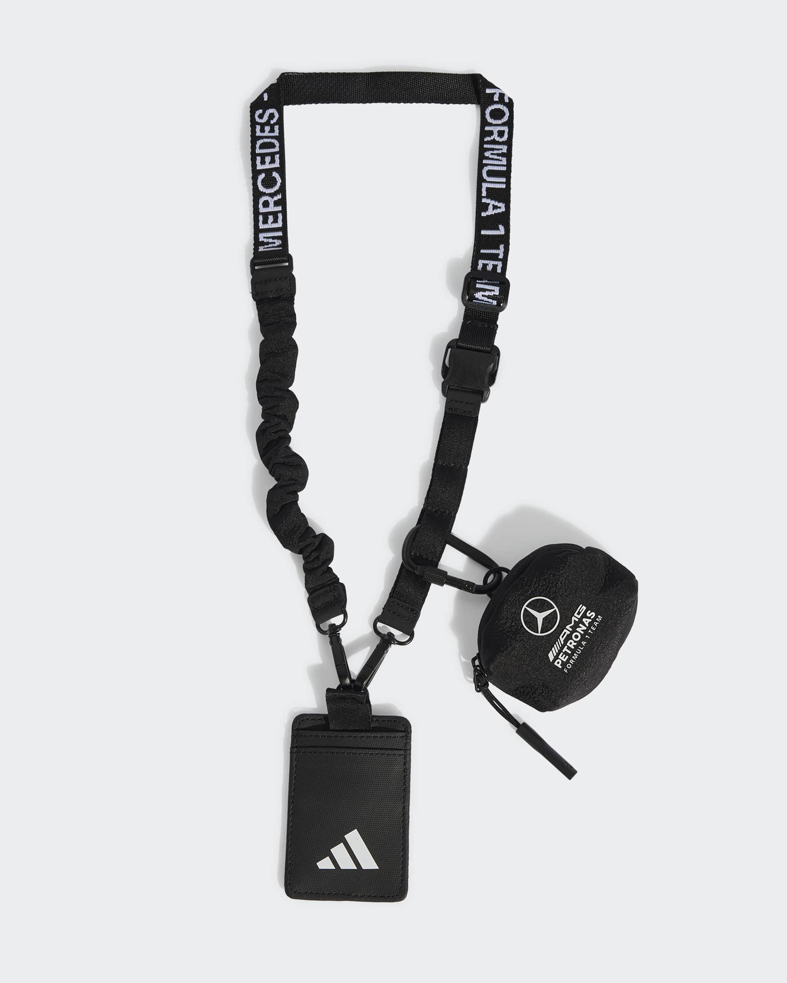 Official 2026 Team Lanyard - Black | Mercedes-AMG PETRONAS F1 Team