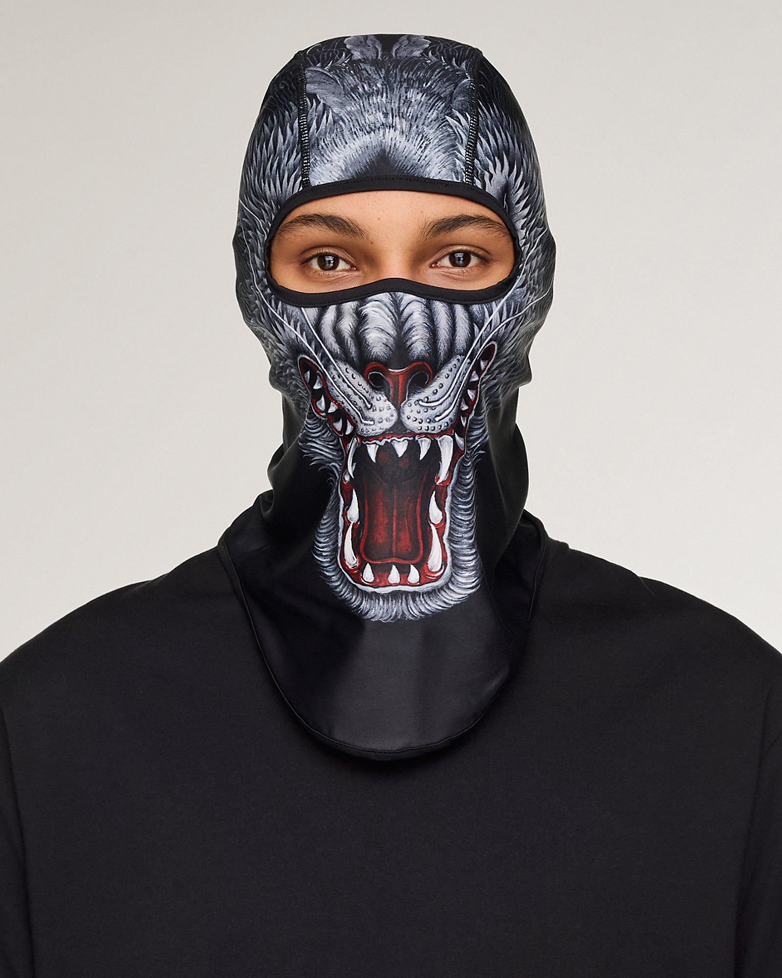 Y-3 Wolf Balaclava Black