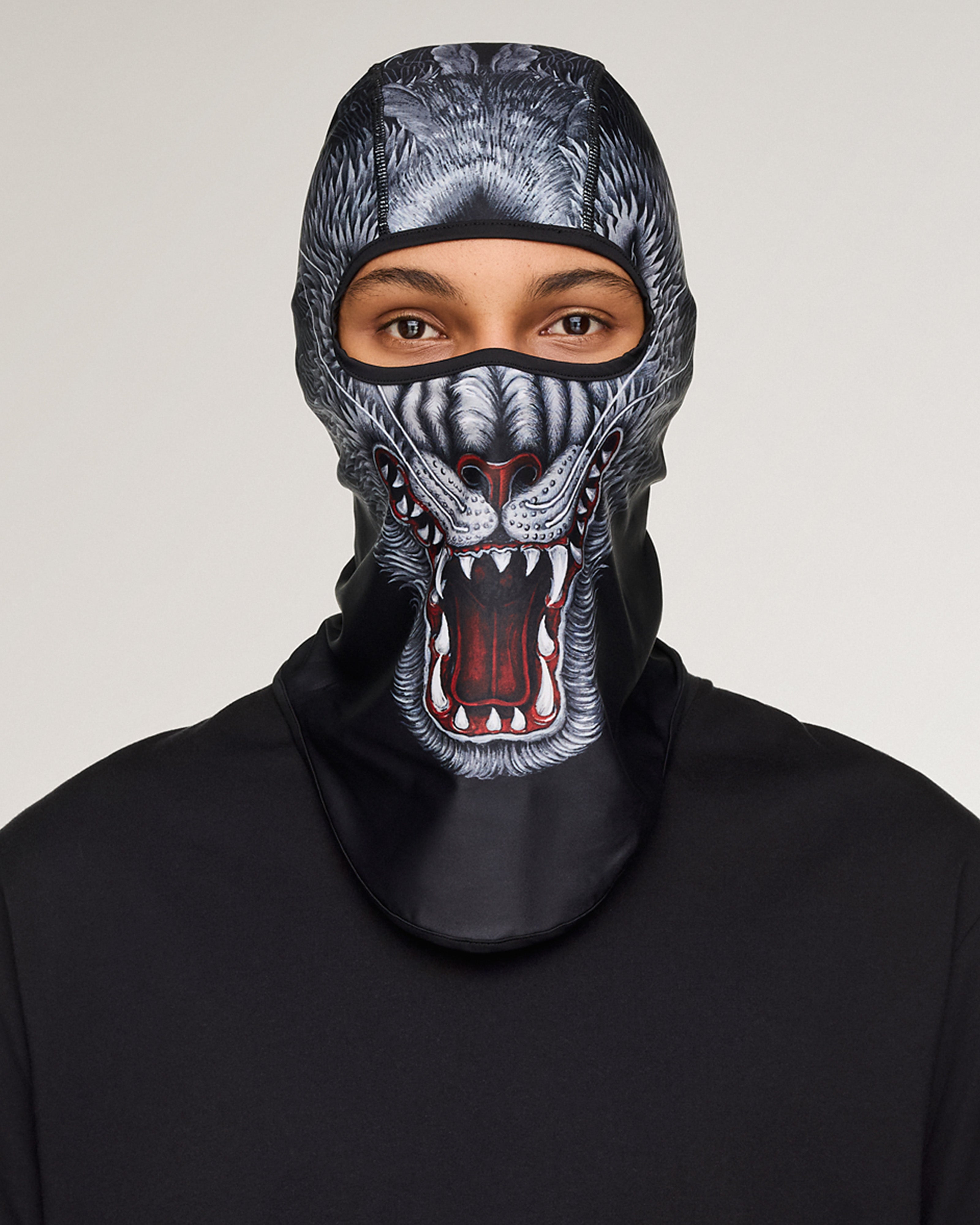 Y-3 Wolf Balaclava Black