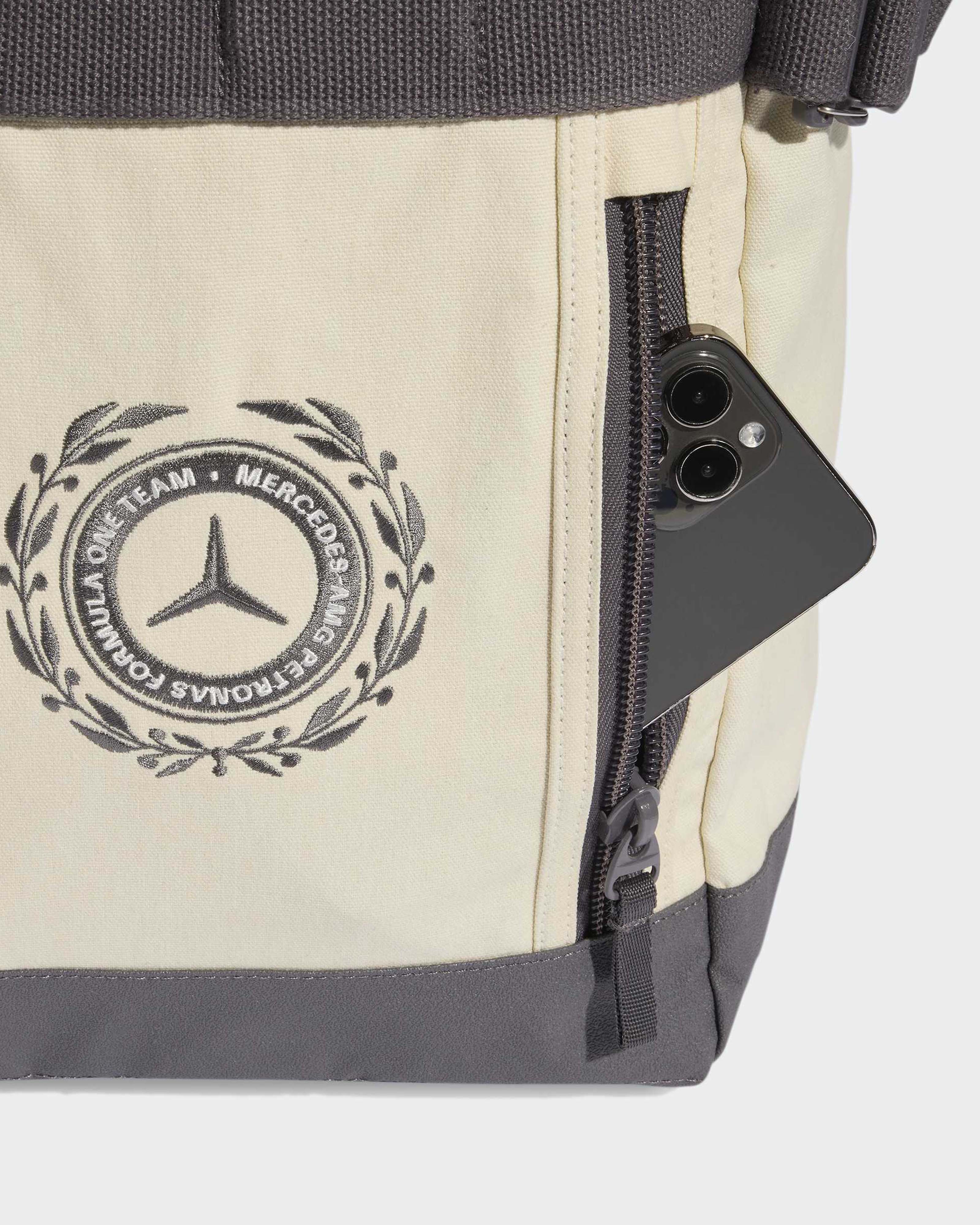Silver Arrows Tote Bag Off White