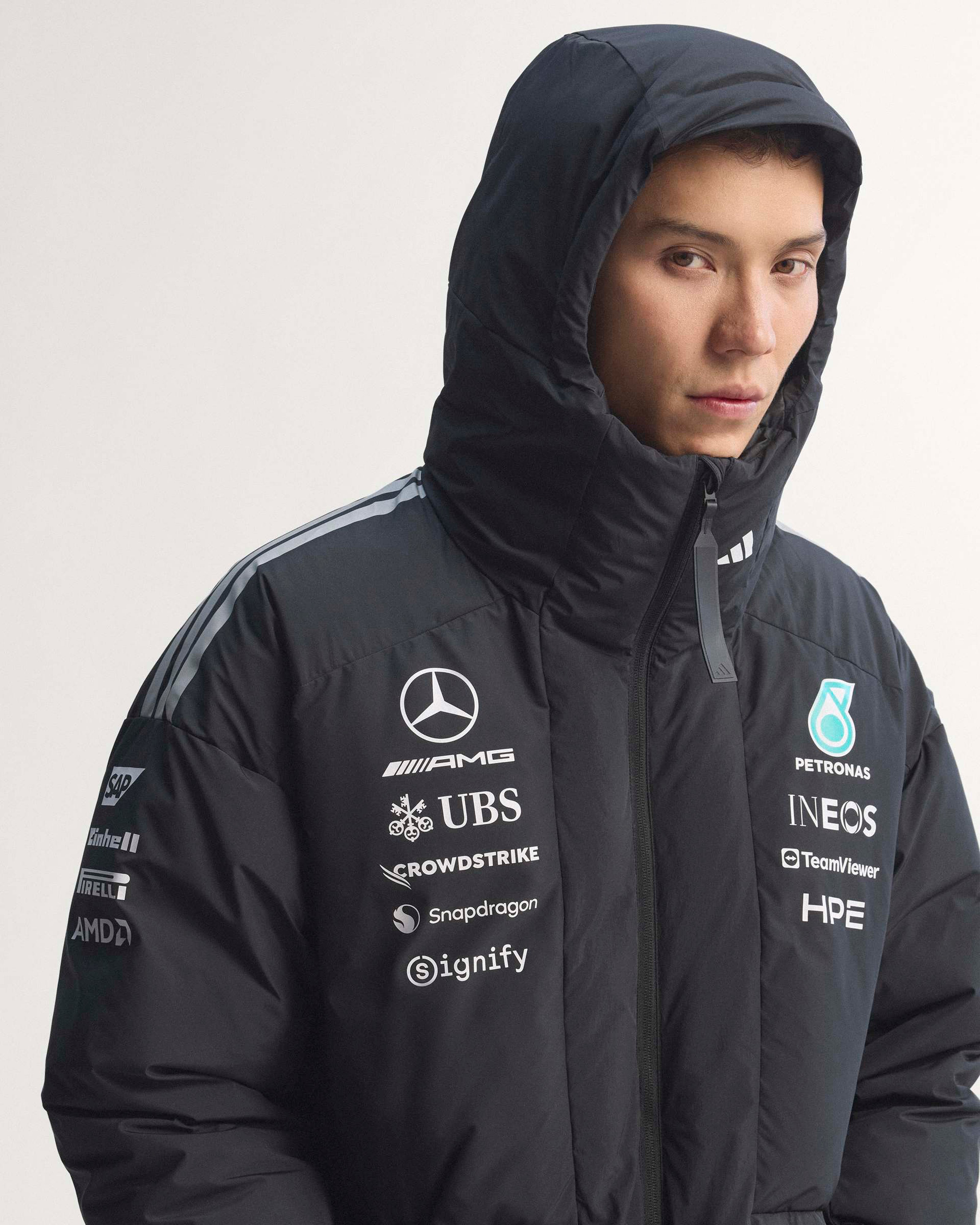 Mens 2026 Team Winter Jacket Black