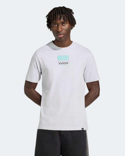 Mercedes-AMG PETRONAS F1 Team Men's Graphic Race T-shirt - Grey