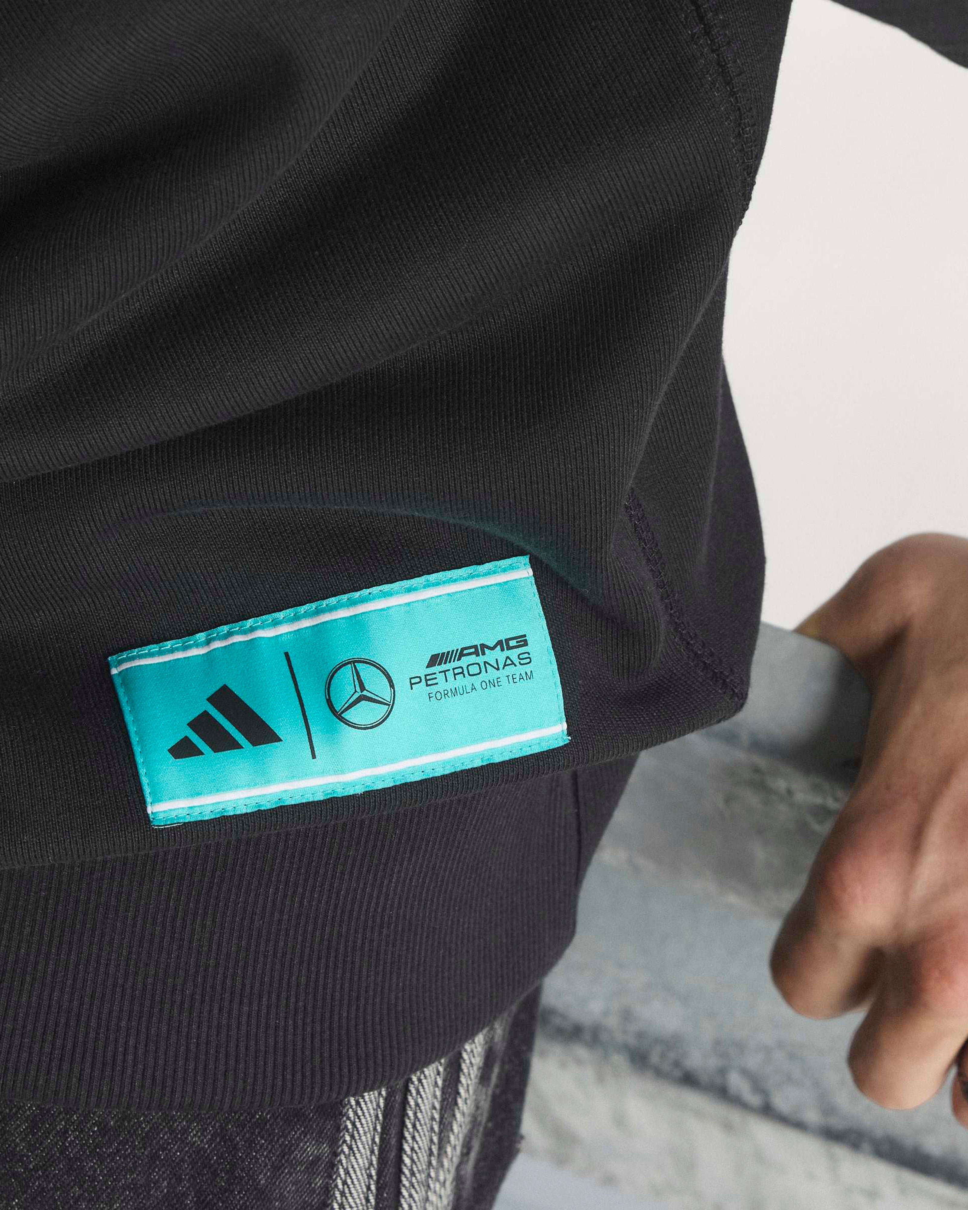 Mens Las Vegas Sweat Top Black