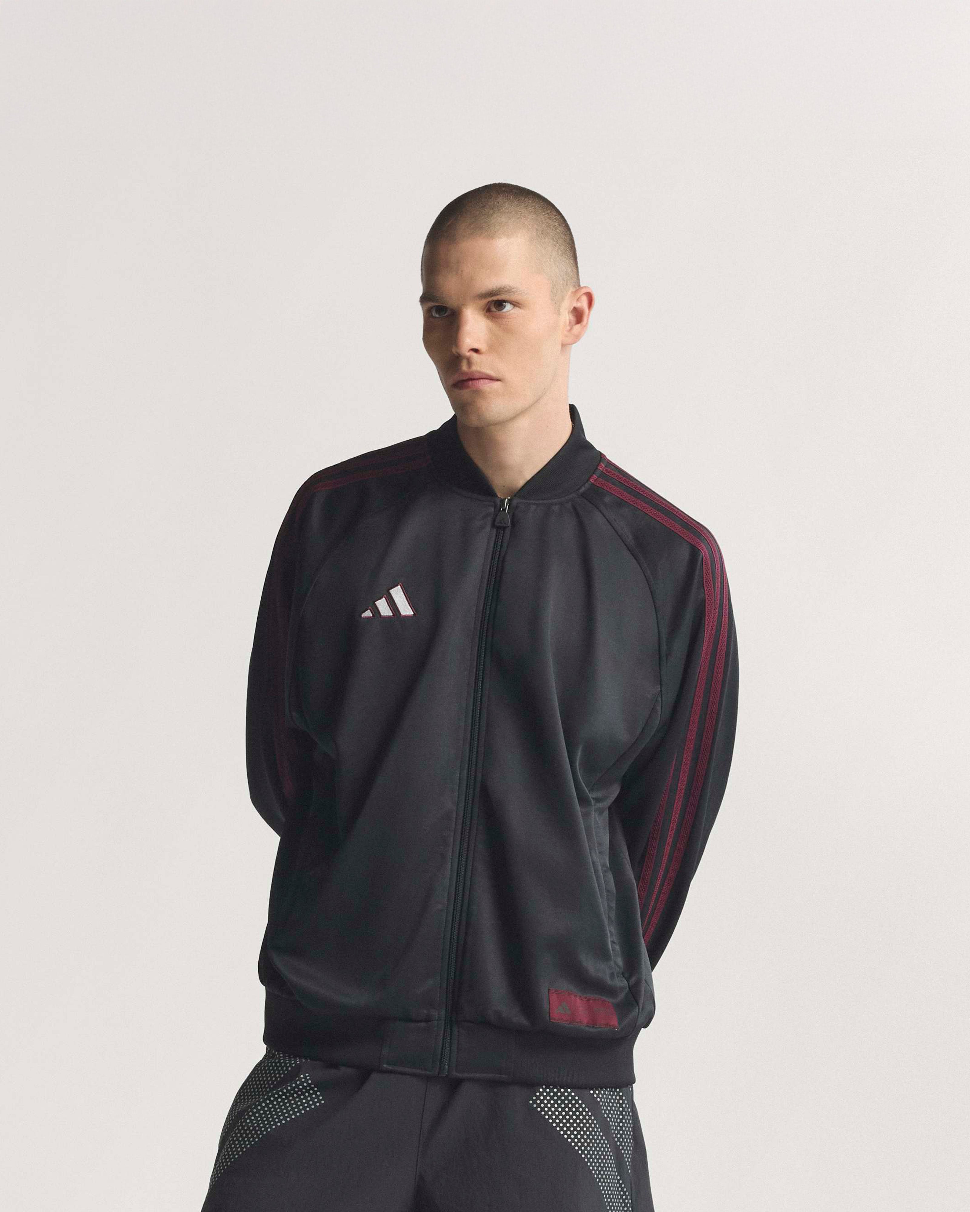 Mens Las Vegas Track Top Black