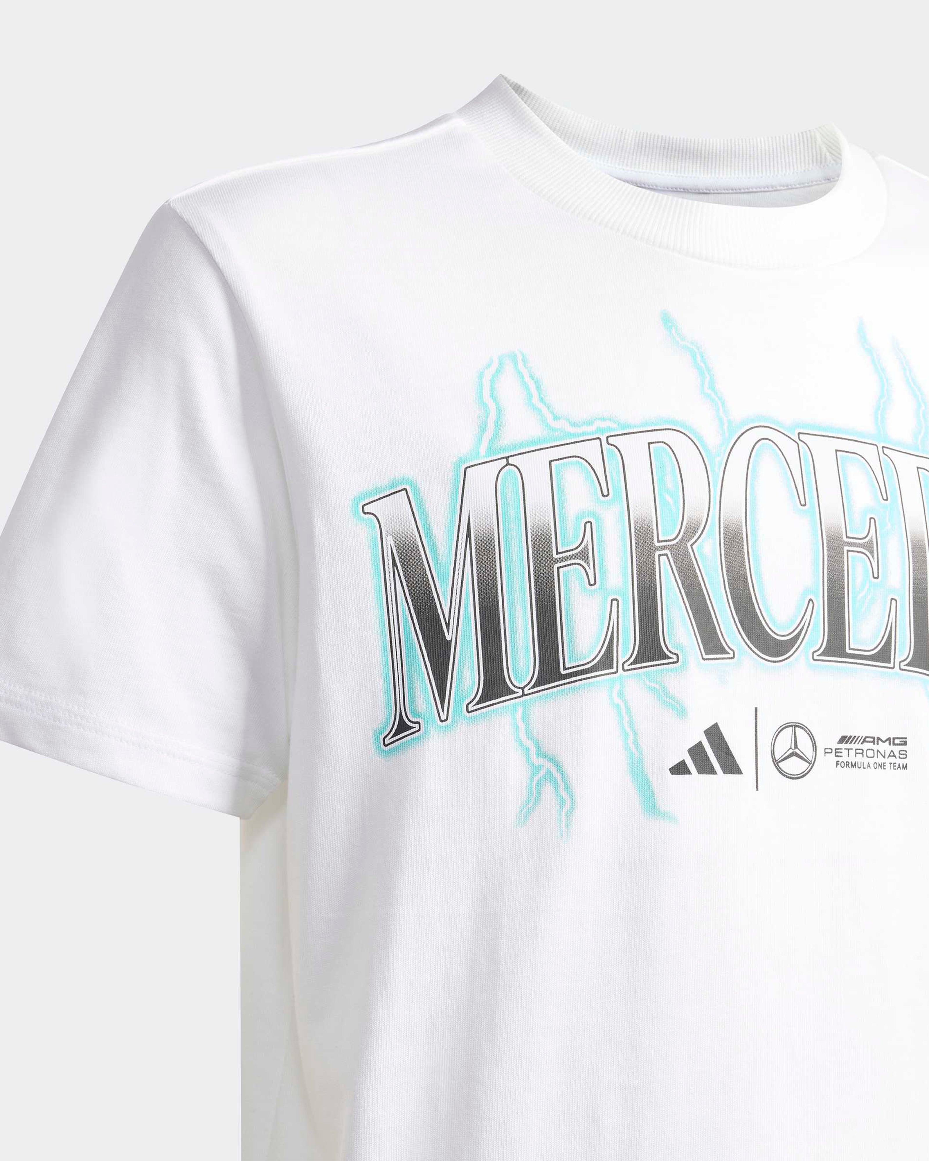 Kids Mercedes Graphic T-shirt White