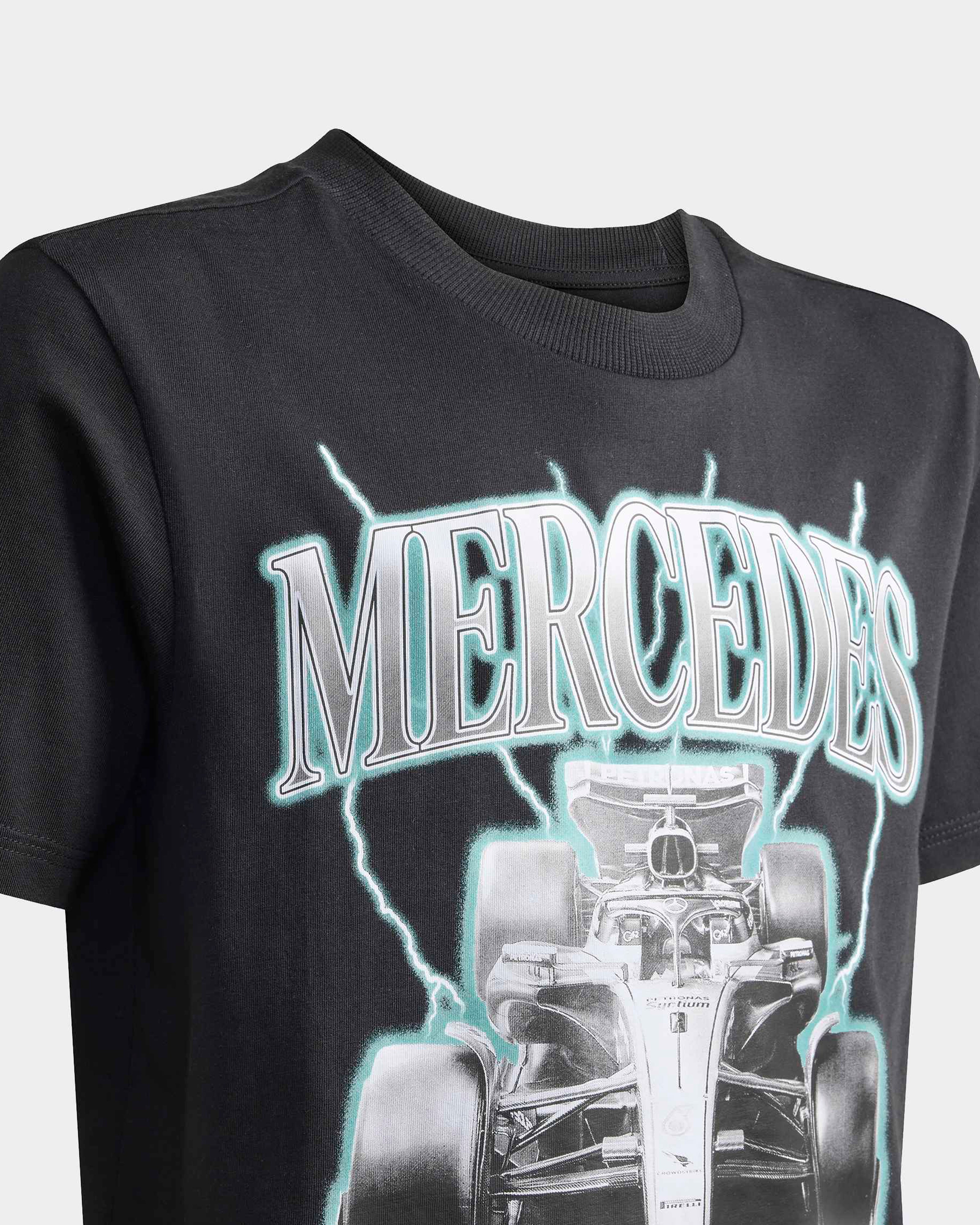 Mens Champions Graphic T-shirt Black | Official Mercedes-AMG