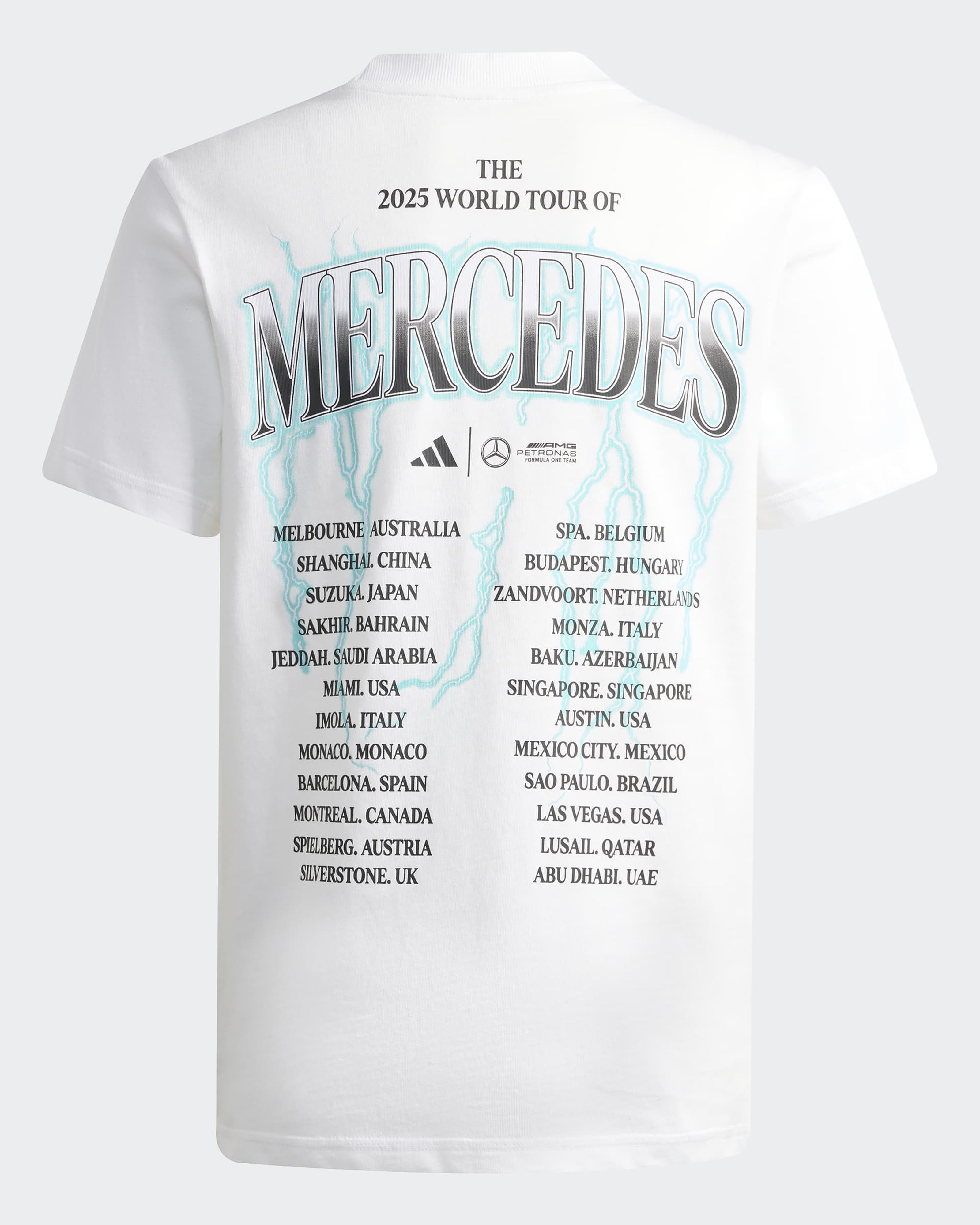 Kids World Tour Graphic T-shirt White