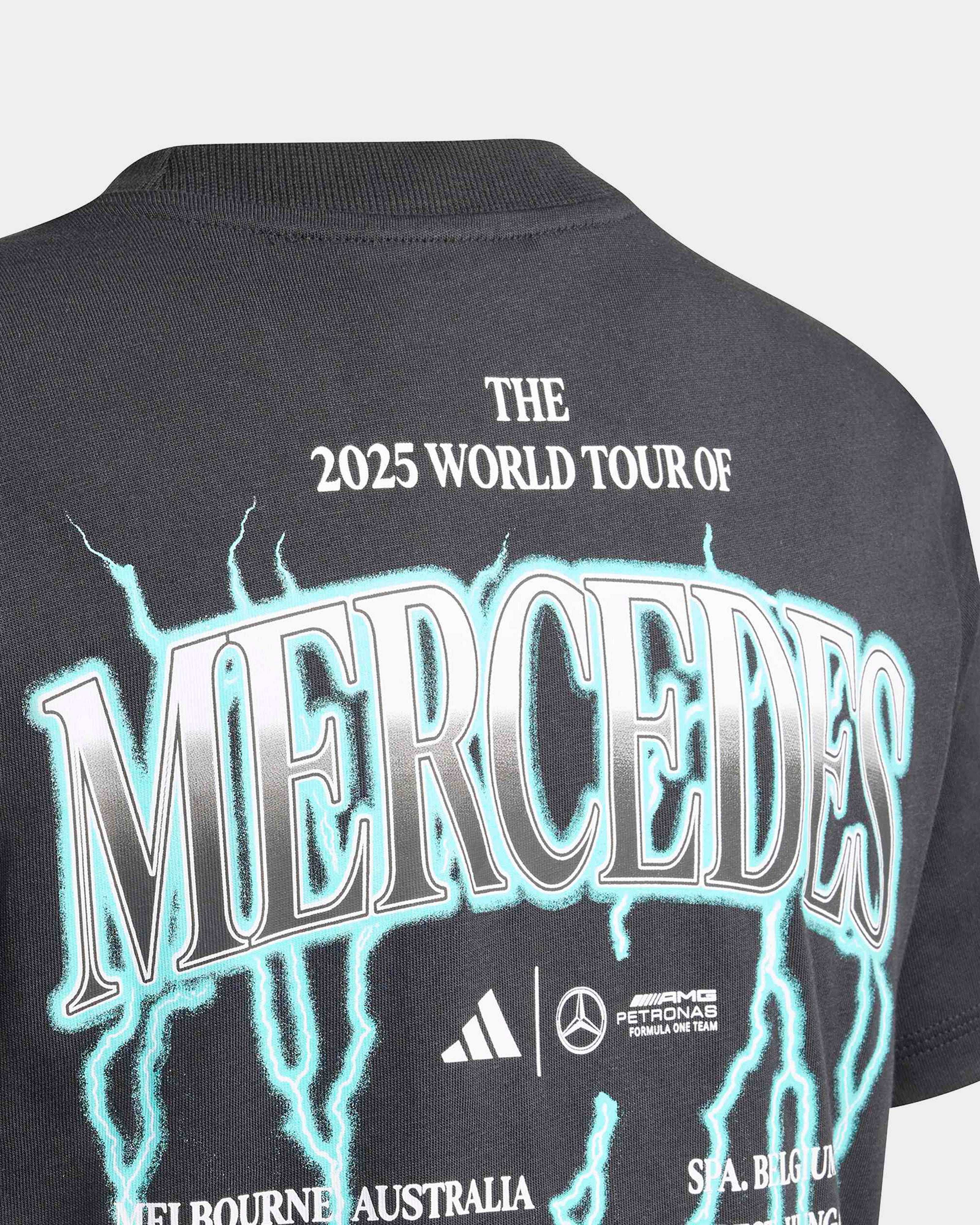 Kids World Tour Graphic T-shirt Black